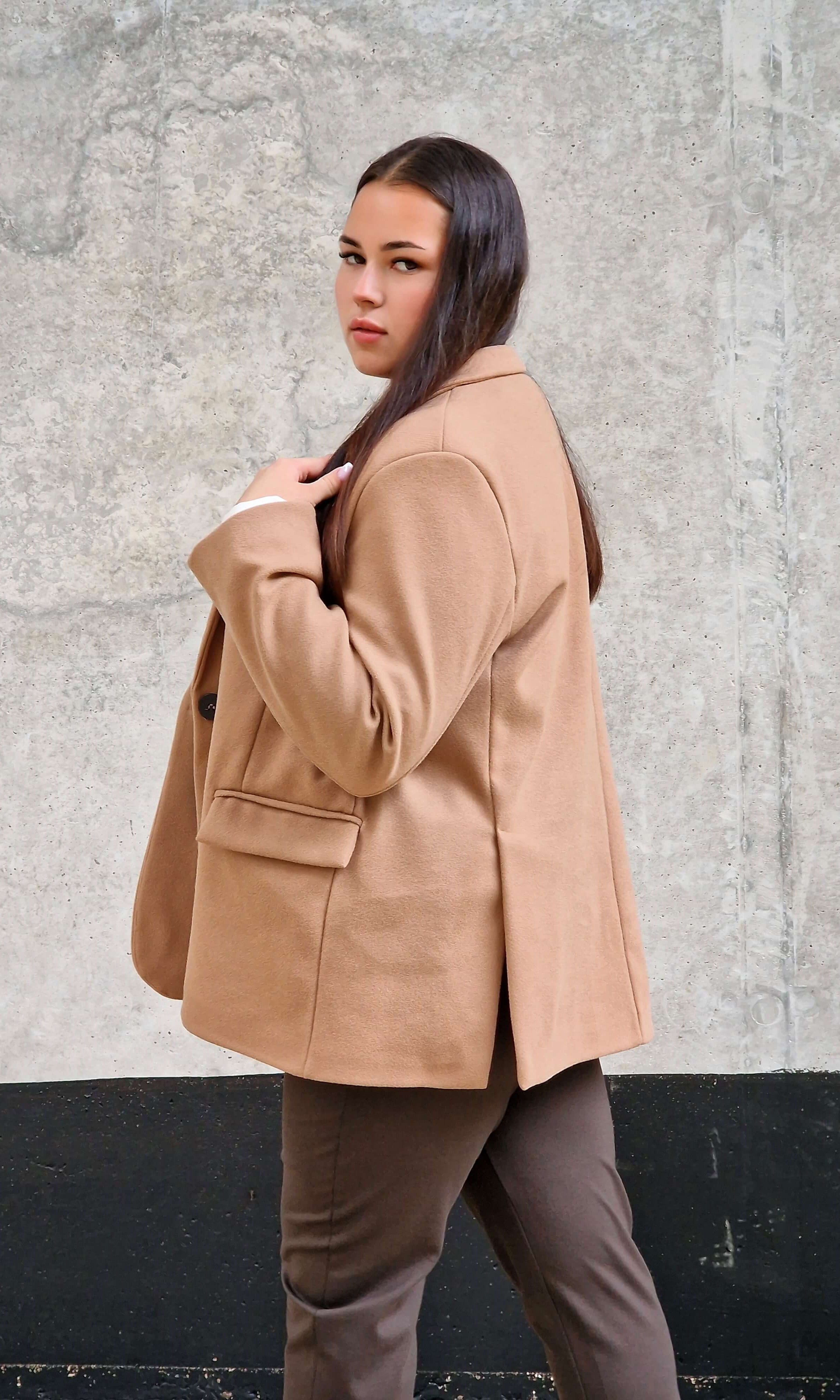 Klasyczna marynarka oversize Stylowa XL