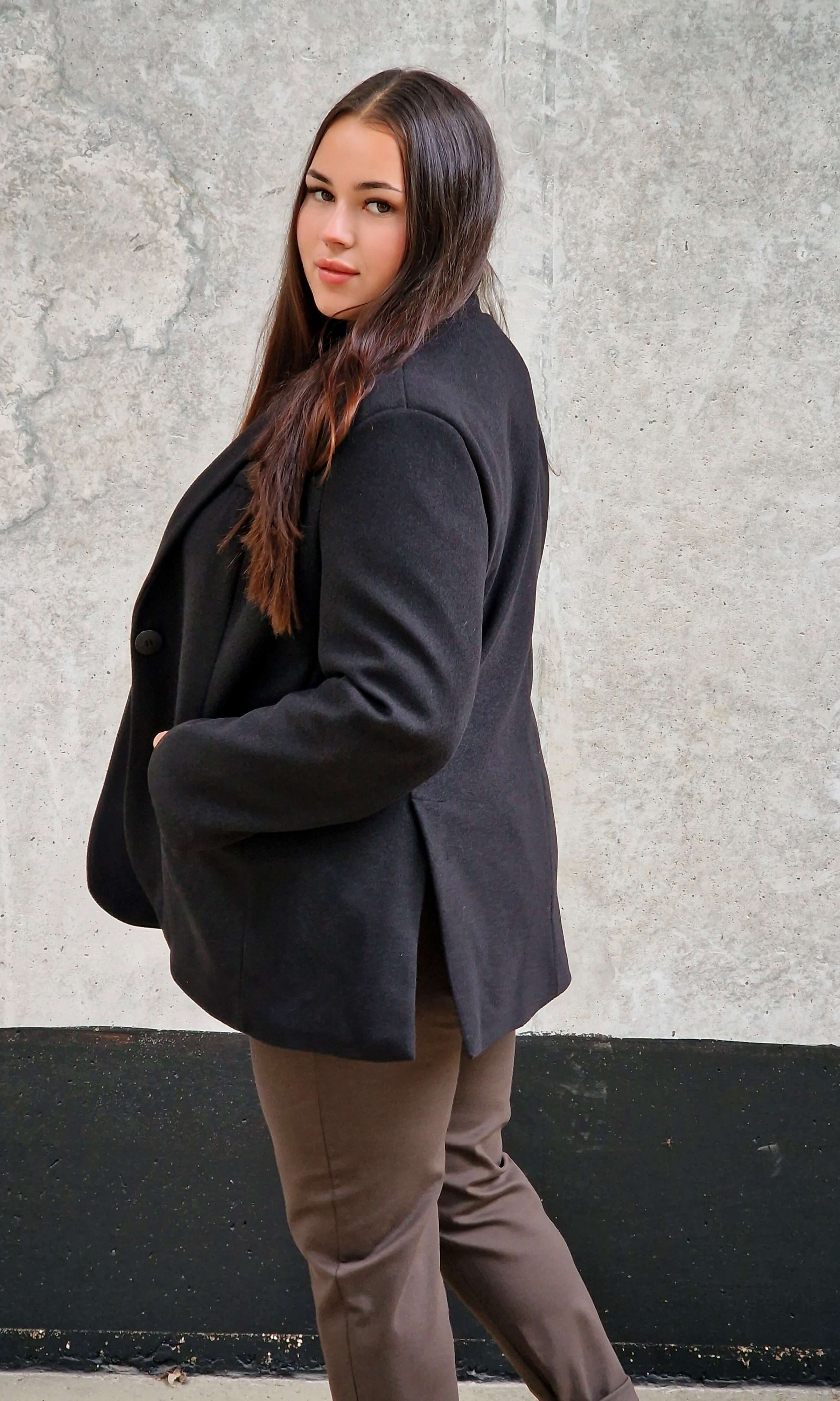 Klasyczna marynarka oversize Stylowa XL