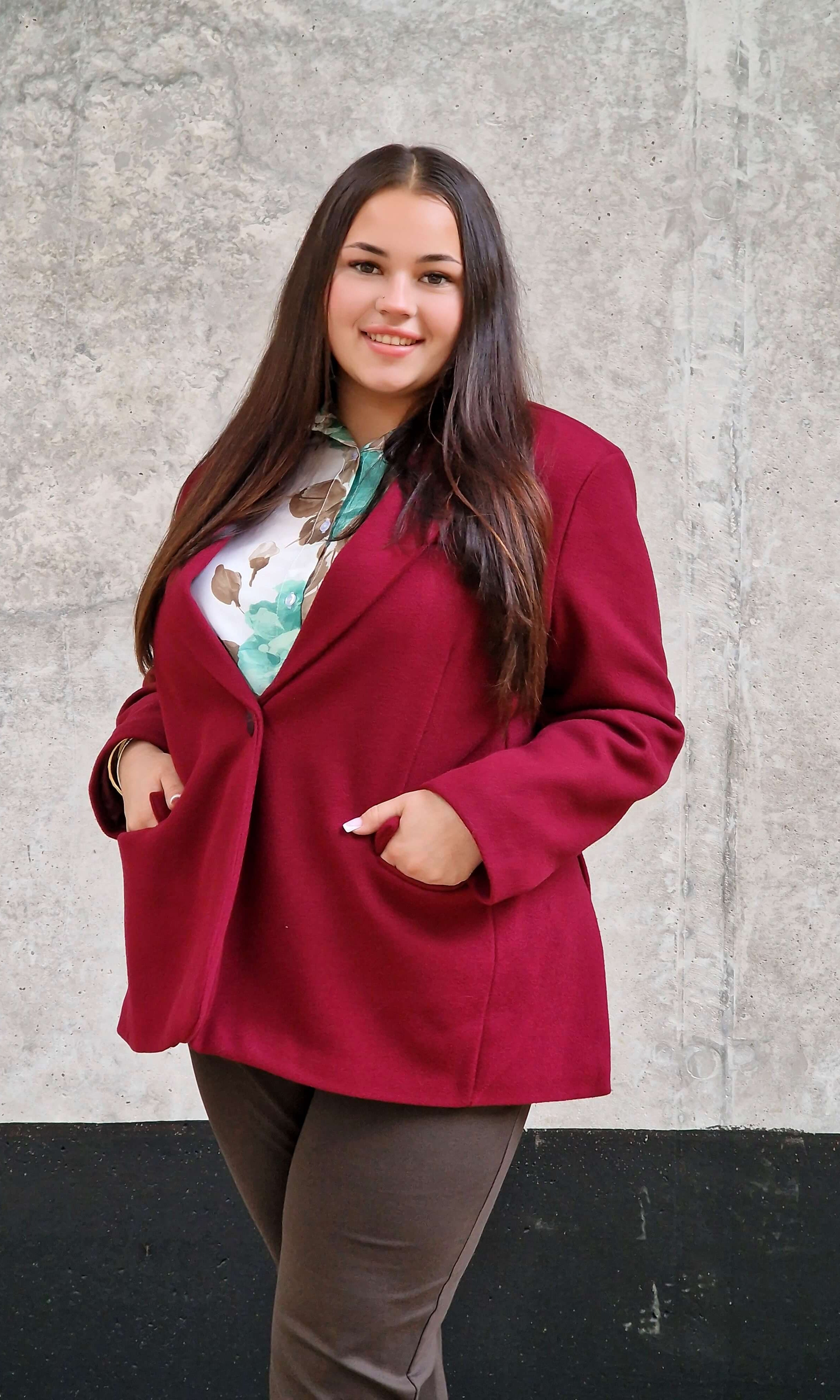 Klasyczna marynarka oversize Stylowa XL