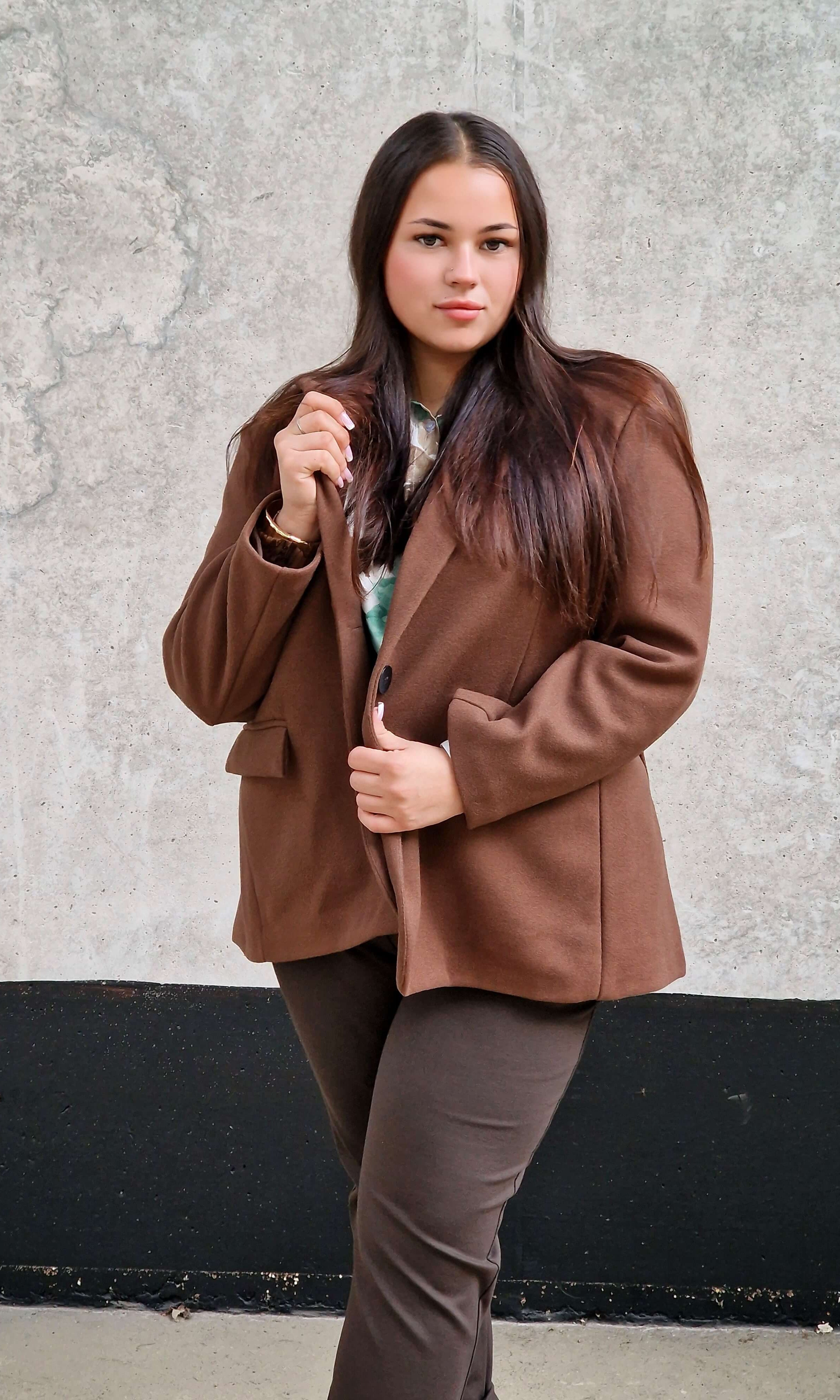 Klasyczna marynarka oversize Stylowa XL