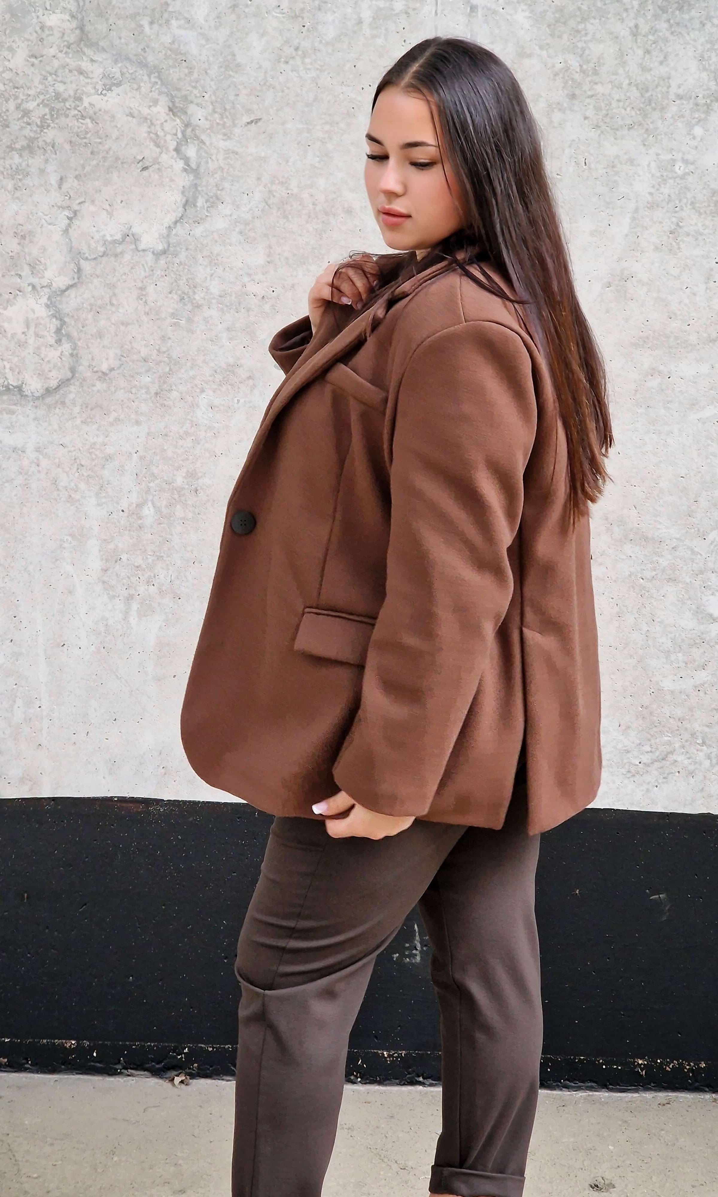 Klasyczna marynarka oversize Stylowa XL