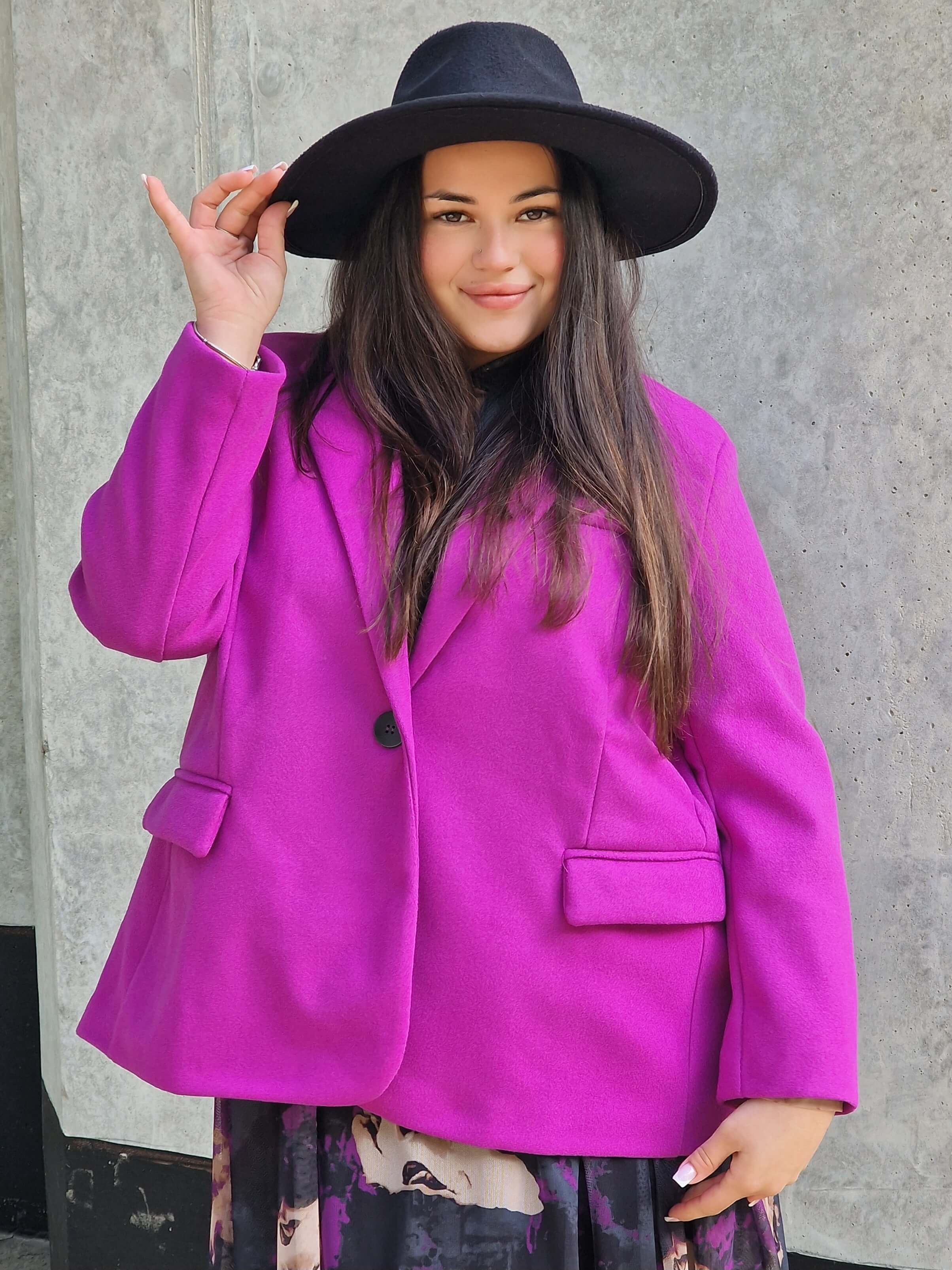 Klasyczna marynarka oversize Stylowa XL