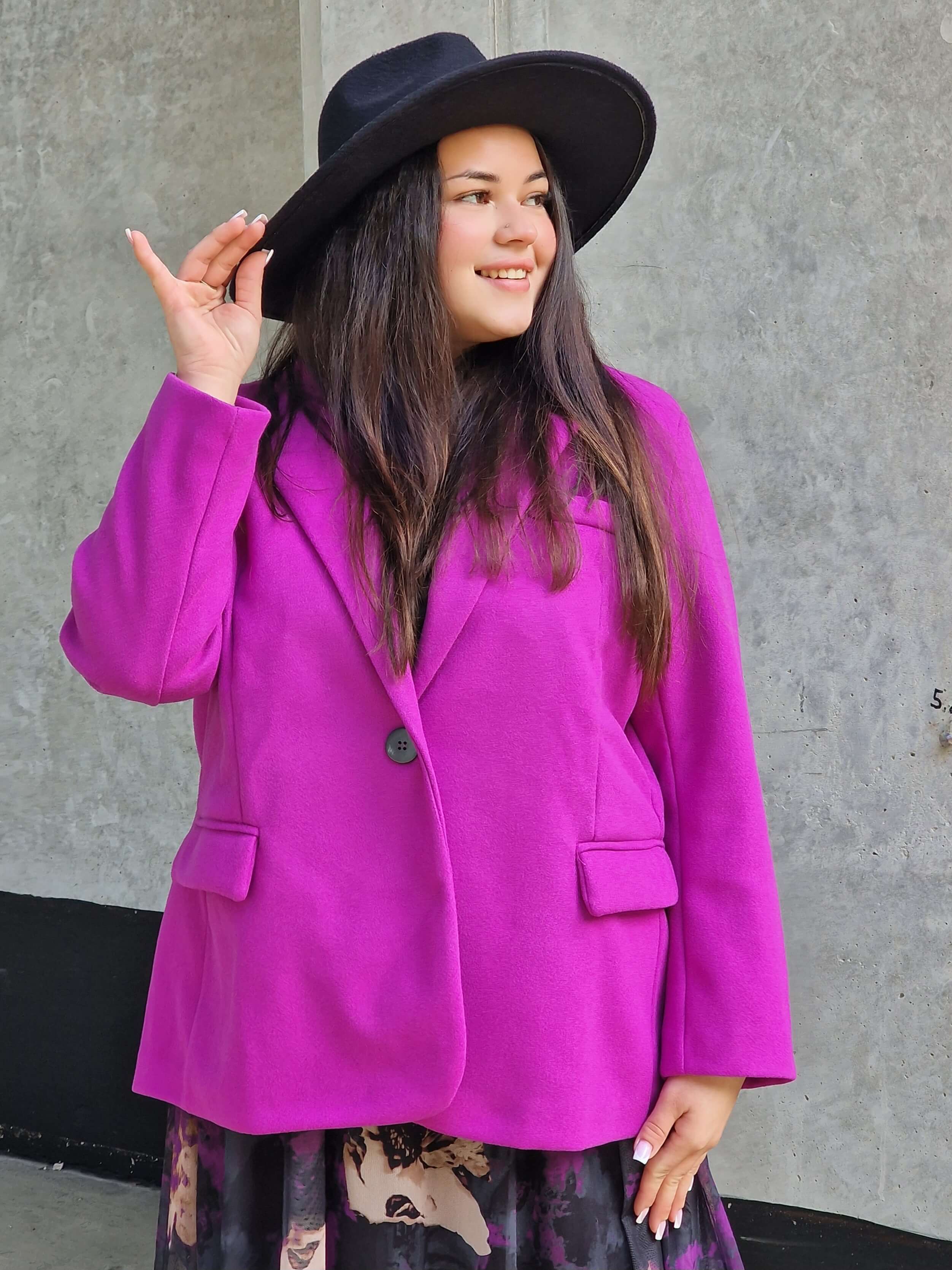 Klasyczna marynarka oversize Stylowa XL