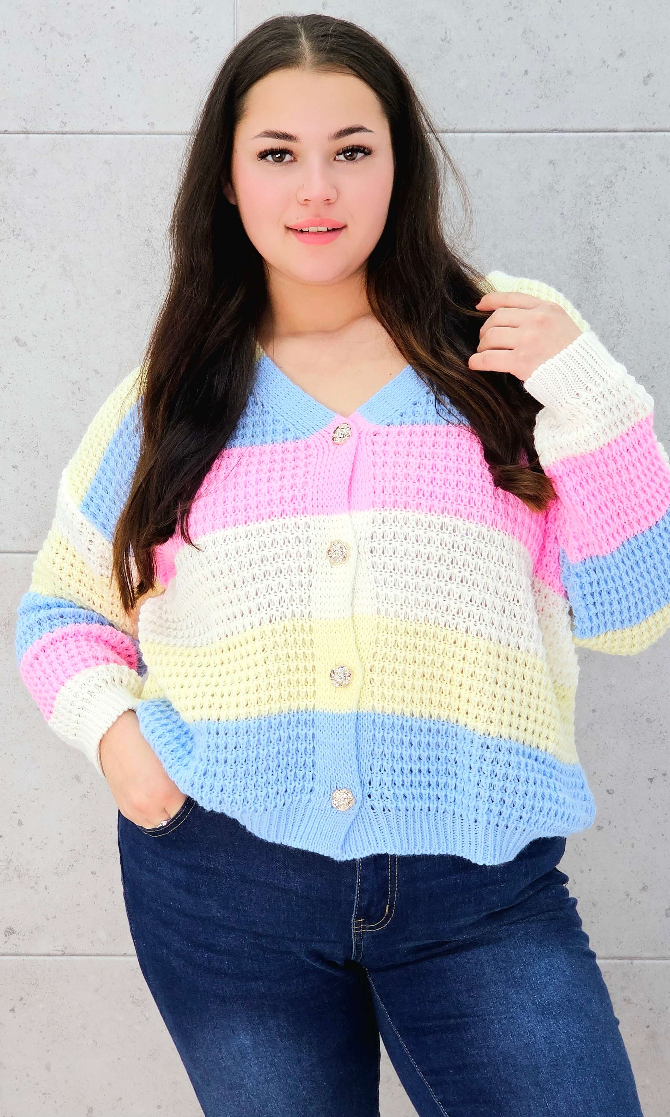 Sweter Plus Size StylowaXL – Kolor, Komfort i Styl dla Kobiet XXL Stylowa XL