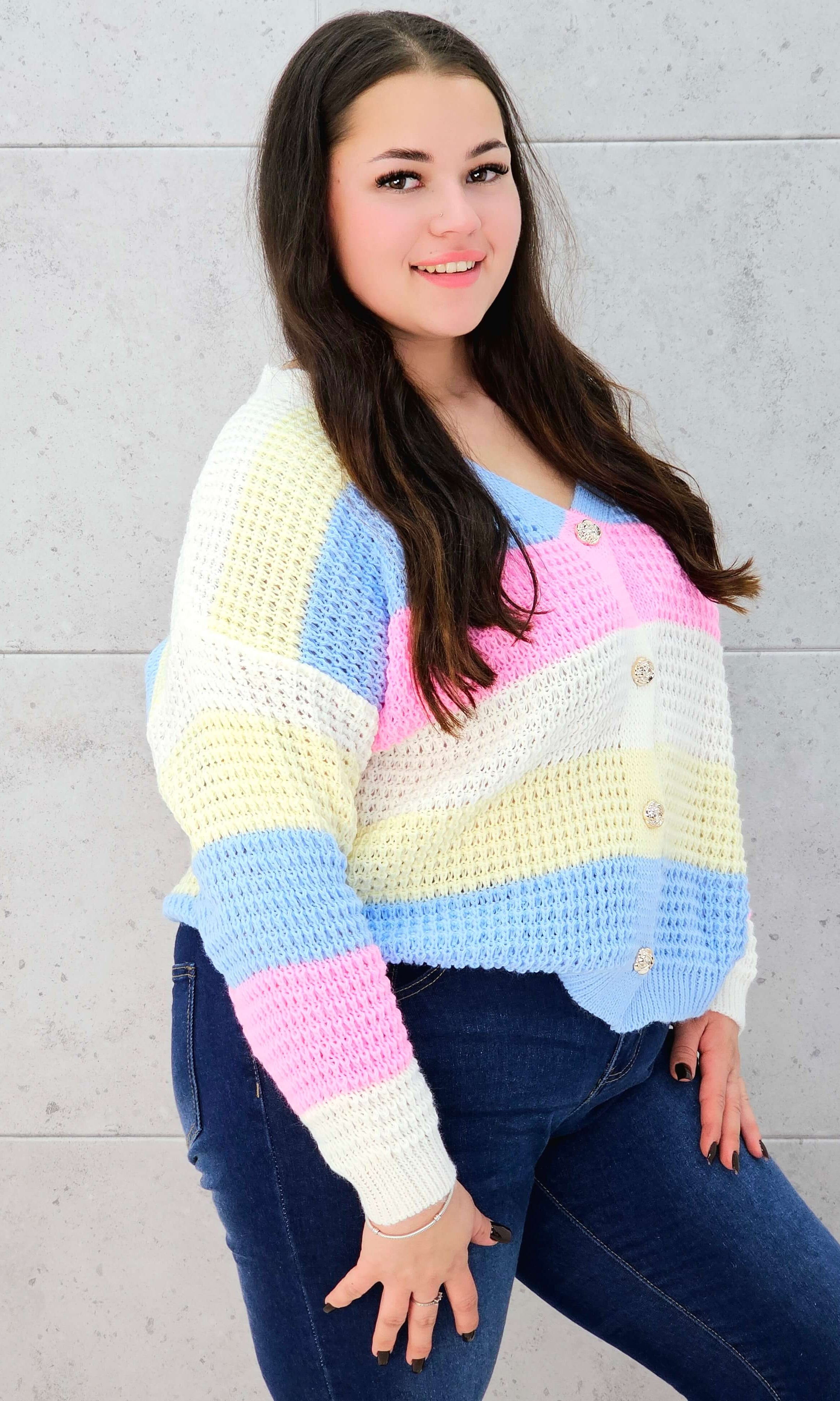 Sweter Plus Size StylowaXL – Kolor, Komfort i Styl dla Kobiet XXL Stylowa XL