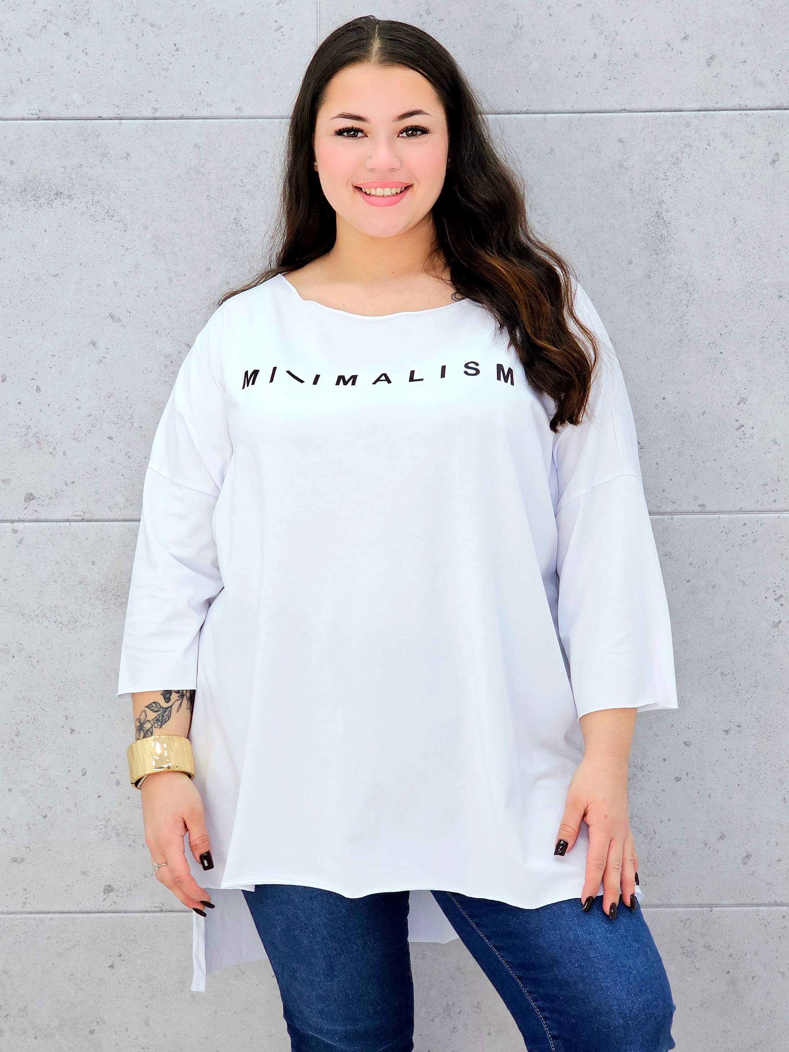 Bluzka oversize „Minimalism” Stylowa XL