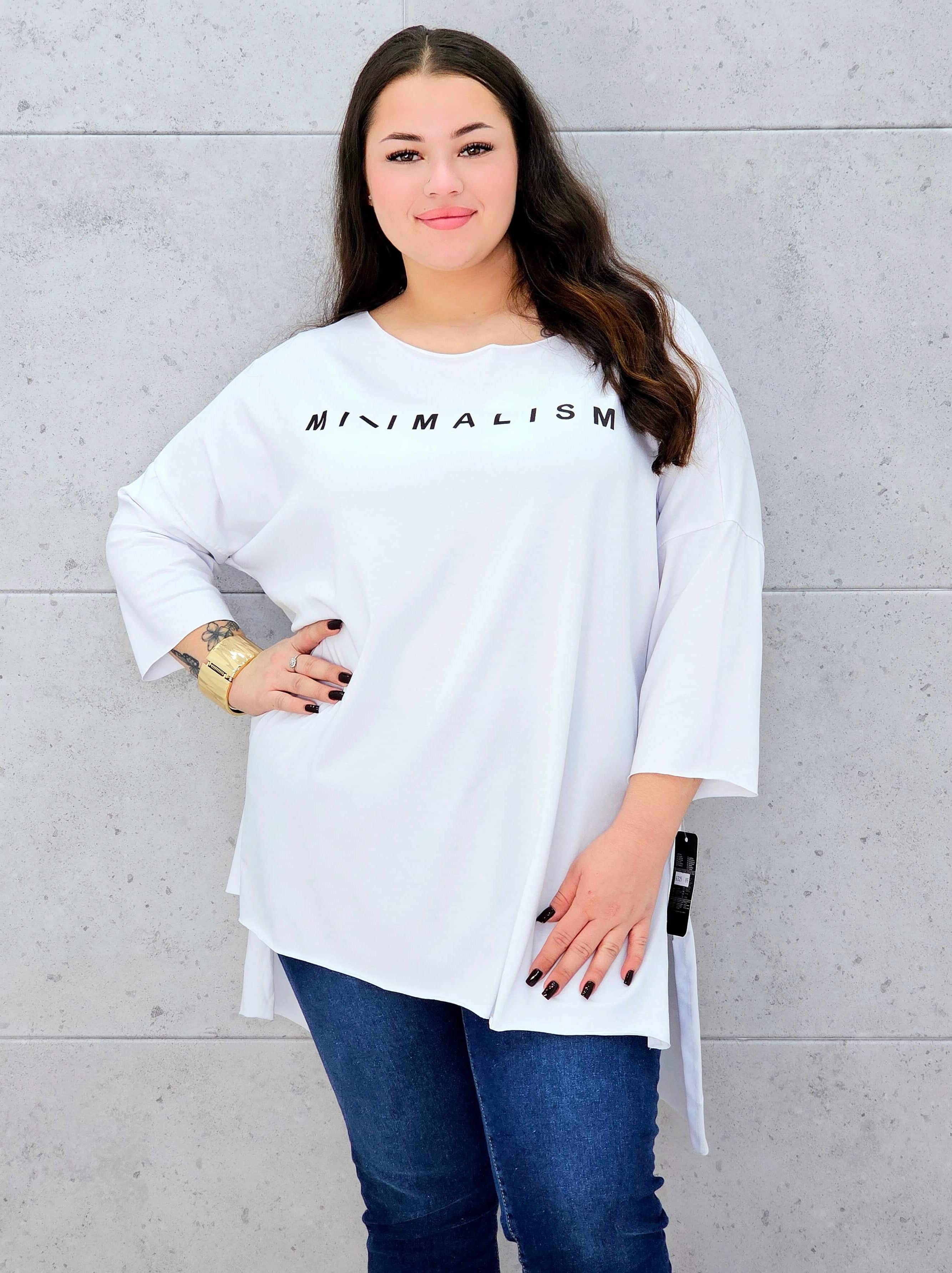 Bluzka oversize „Minimalism” Stylowa XL