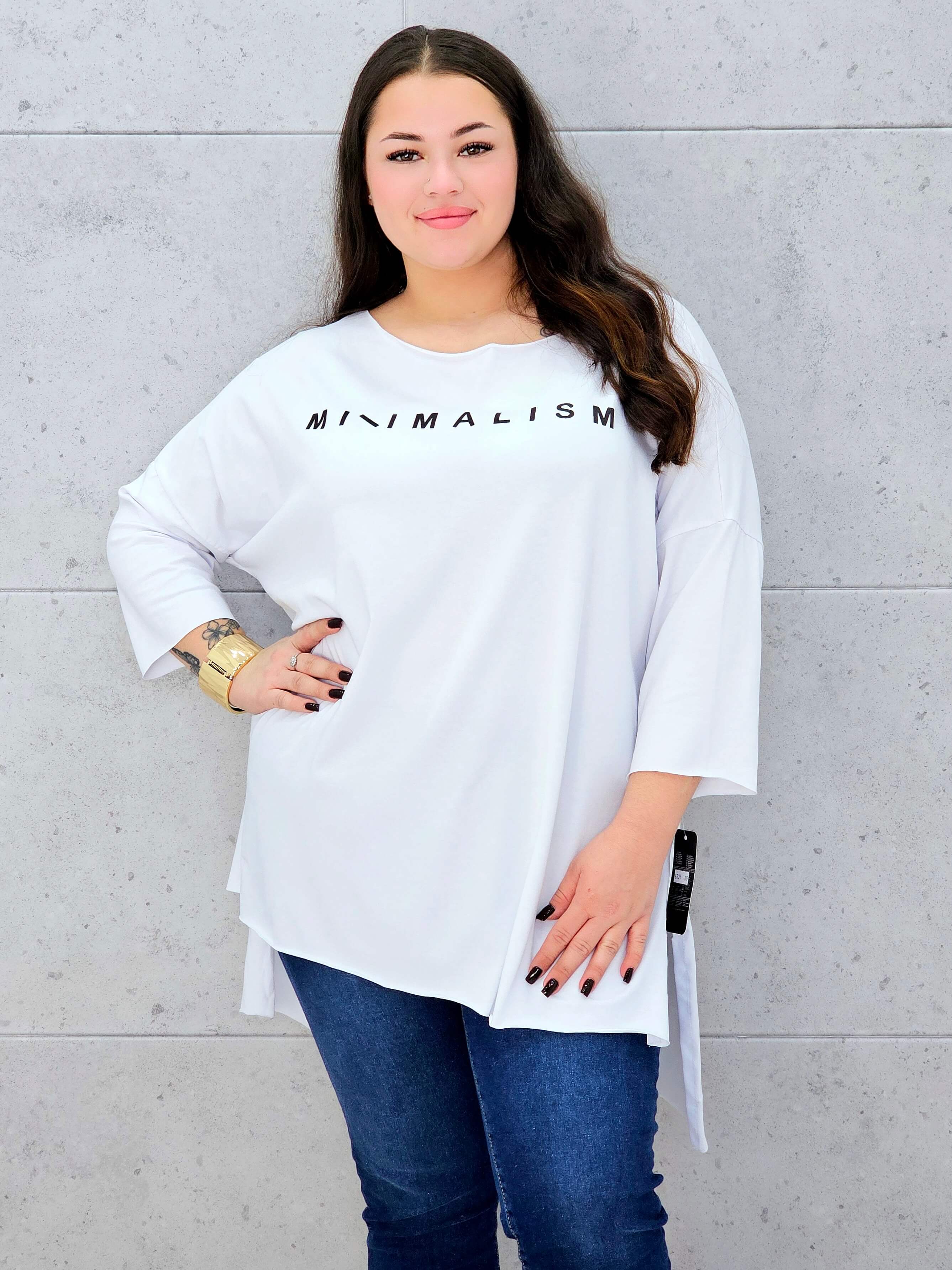 Bluzka oversize „Minimalism” Stylowa XL