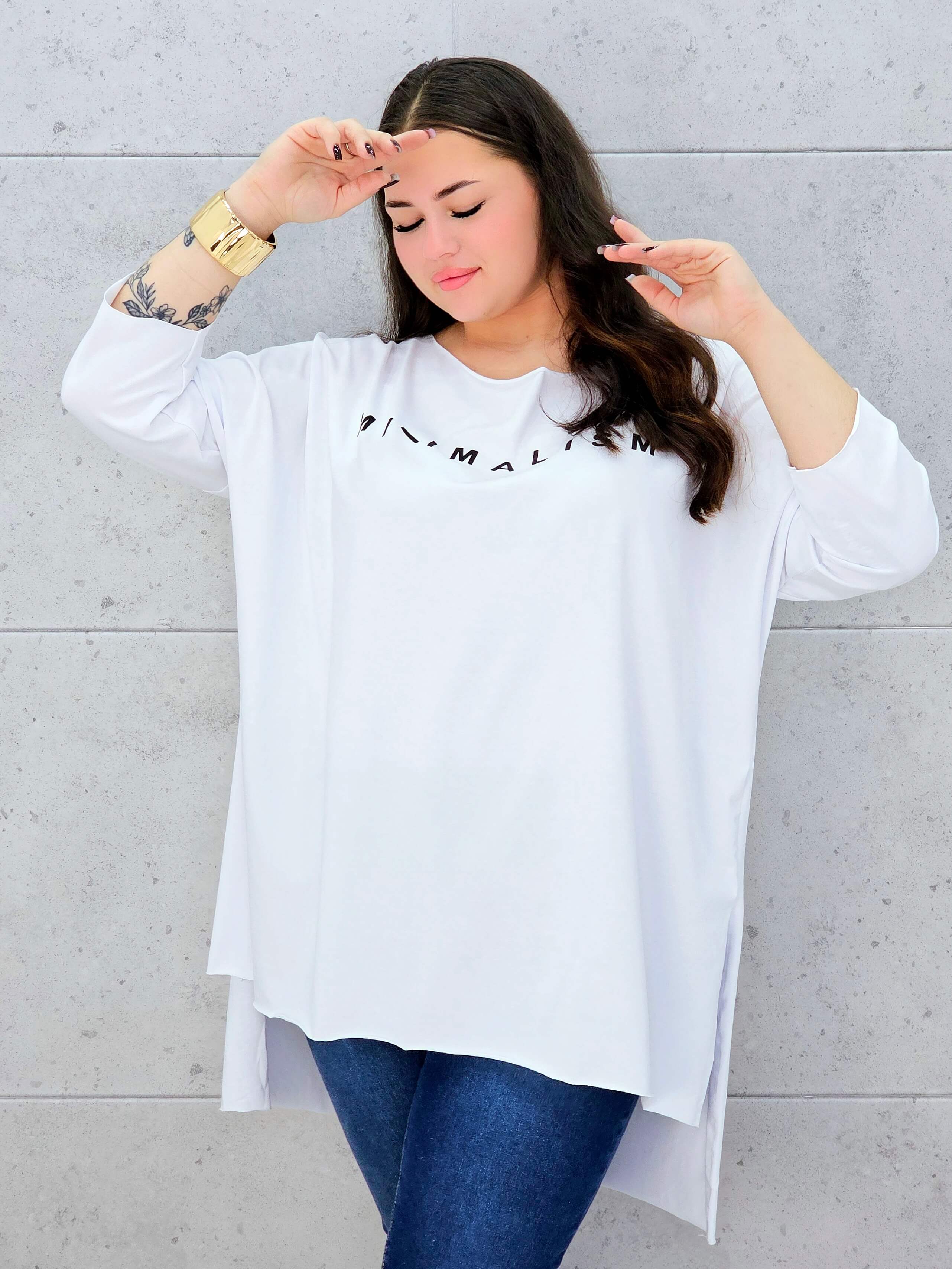 Bluzka oversize „Minimalism” Stylowa XL