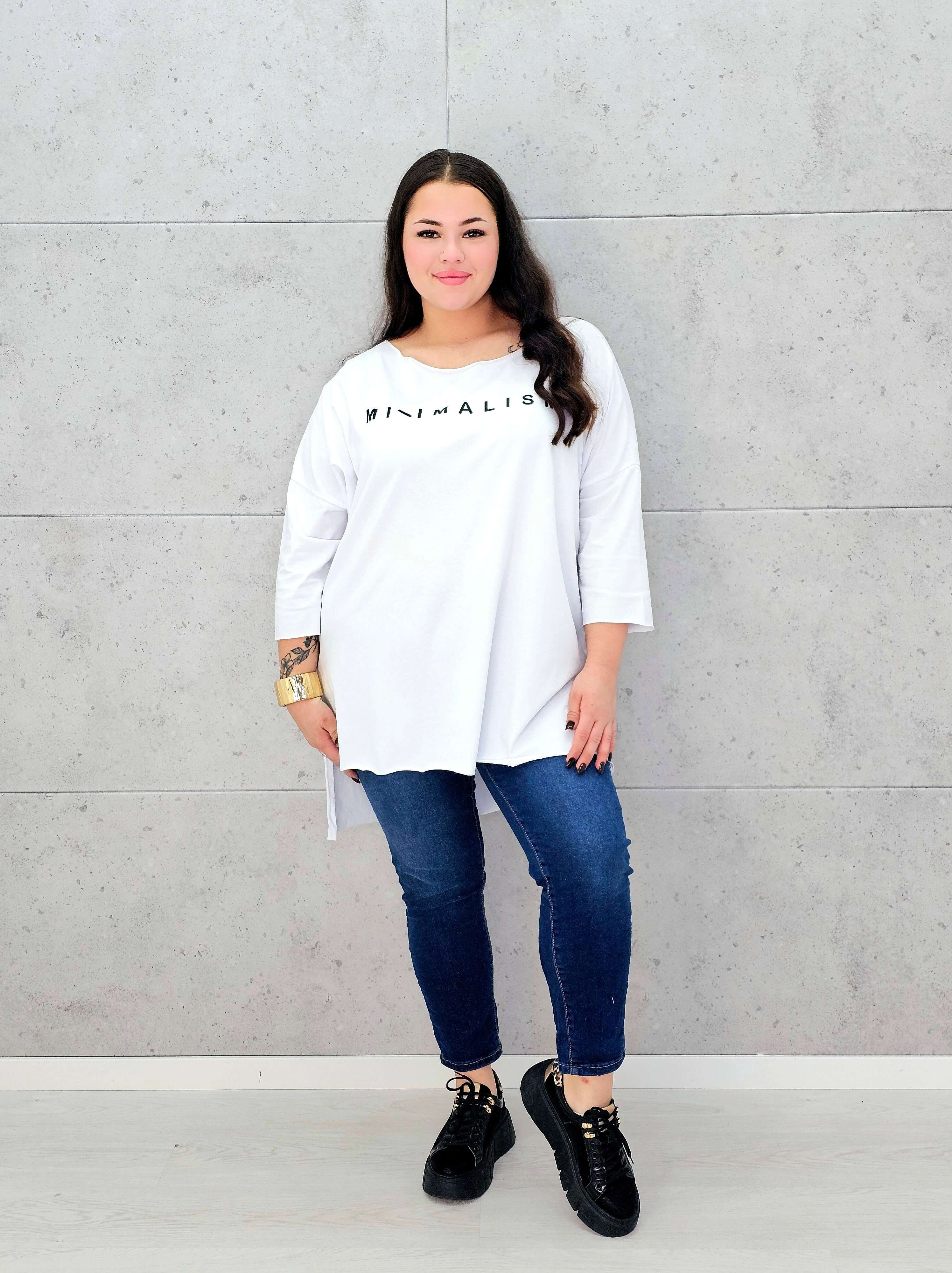 Bluzka oversize „Minimalism” Stylowa XL