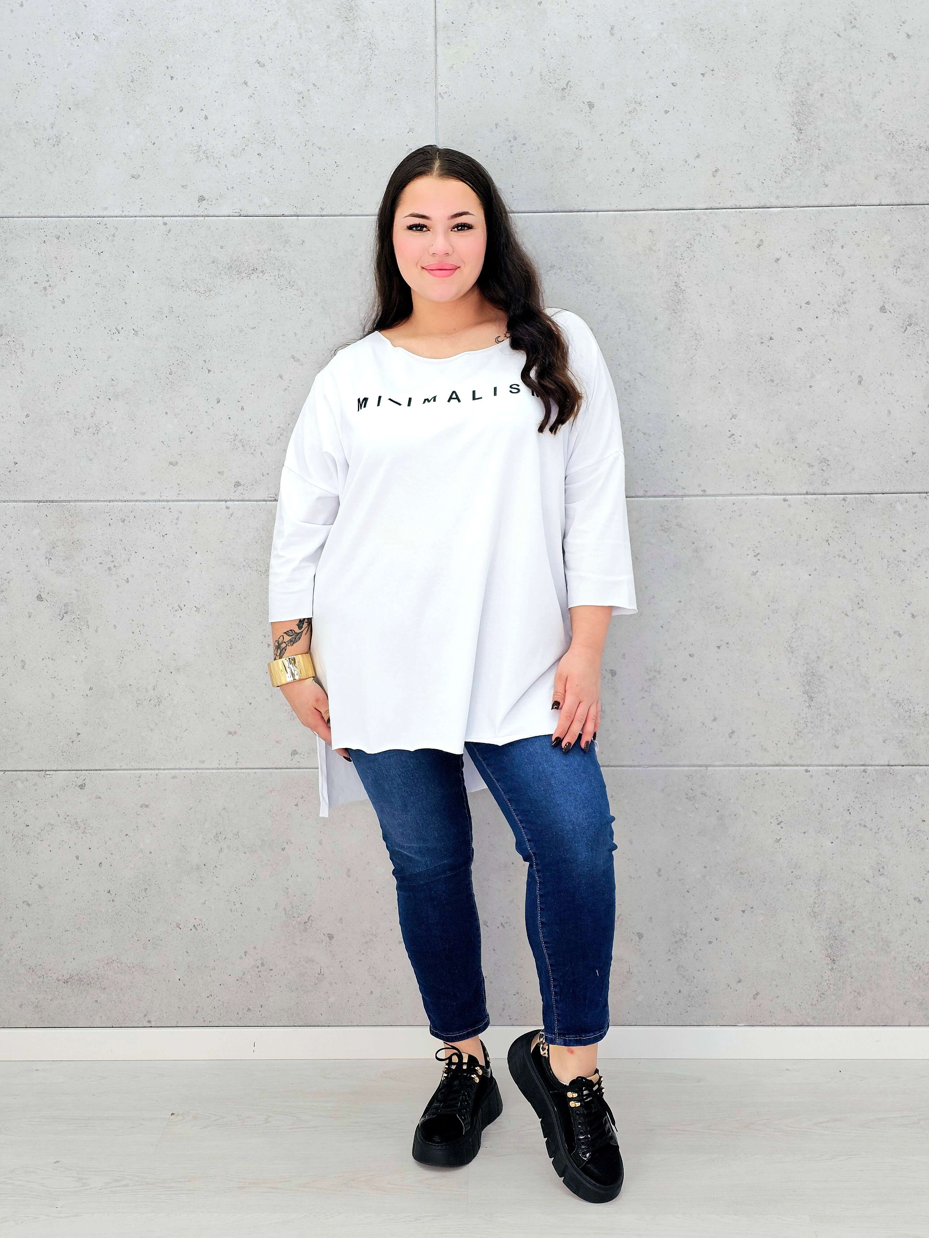 Bluzka oversize „Minimalism” Stylowa XL