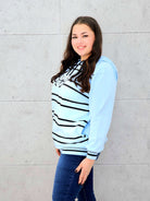 Bluza z kapturem i motywem motyla Stylowa XL