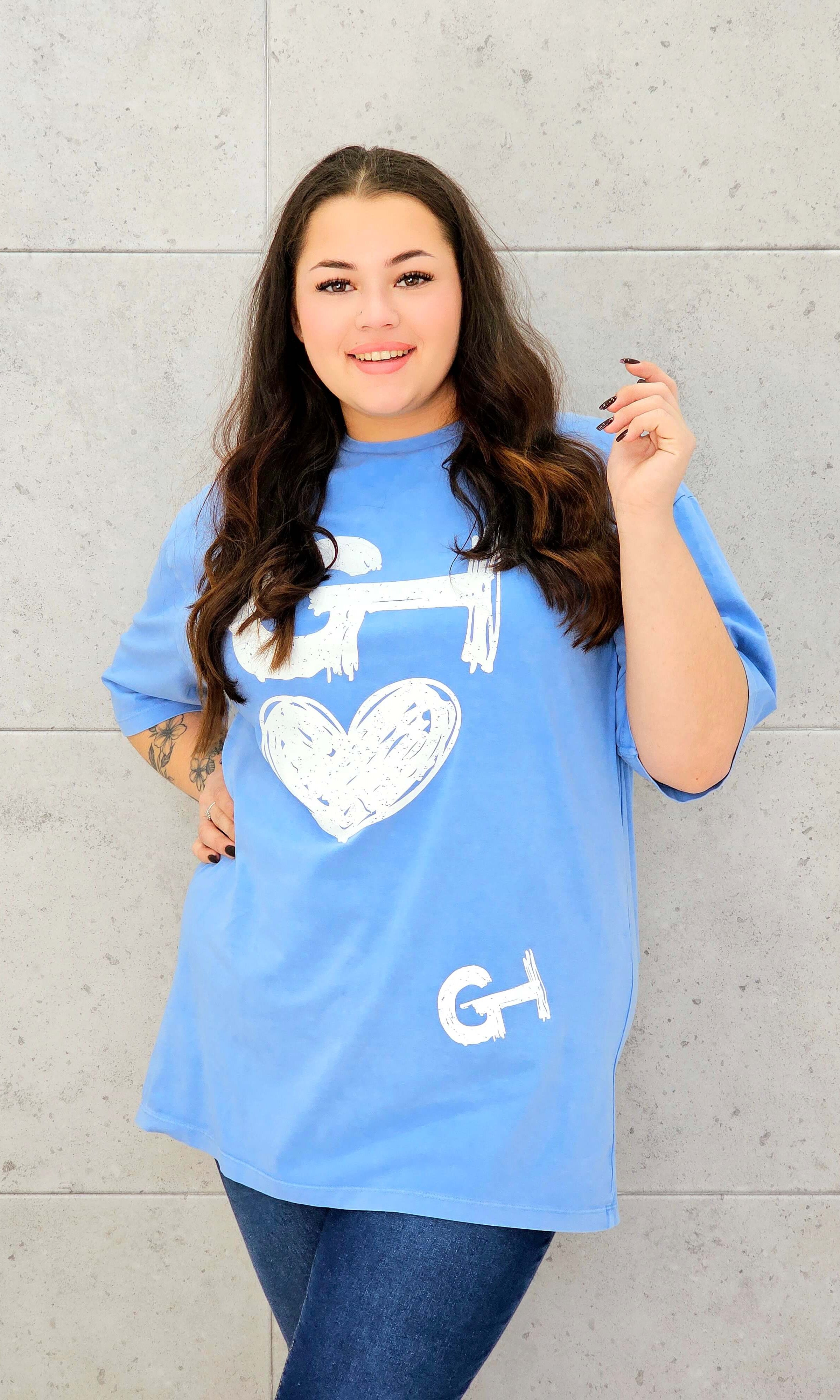 Wyjątkowa Bluzka z Artystycznym Nadrukiem - w 4 kolorach Stylowa XL