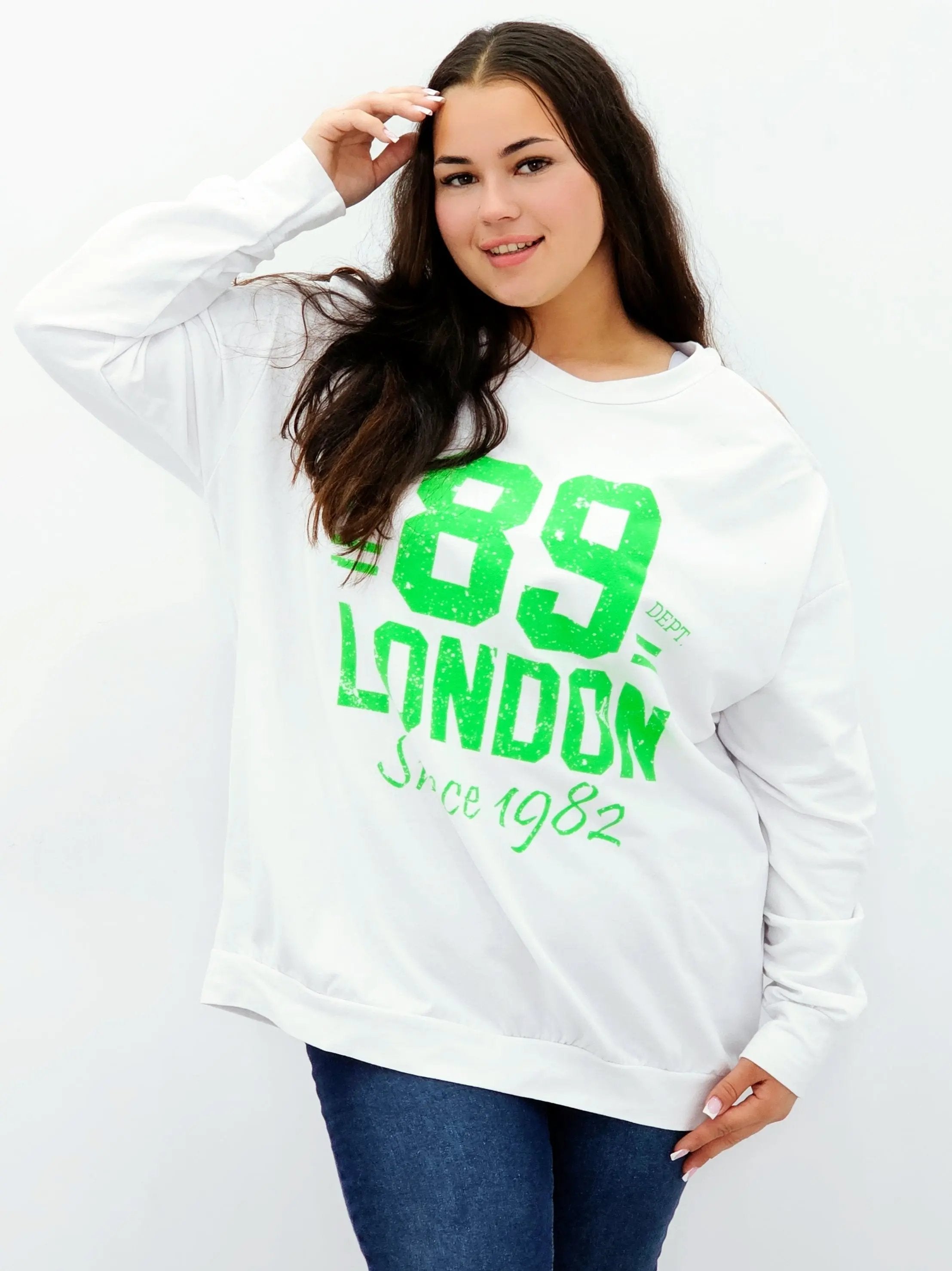 Bluza Damska z Nadrukiem Stylowa XL