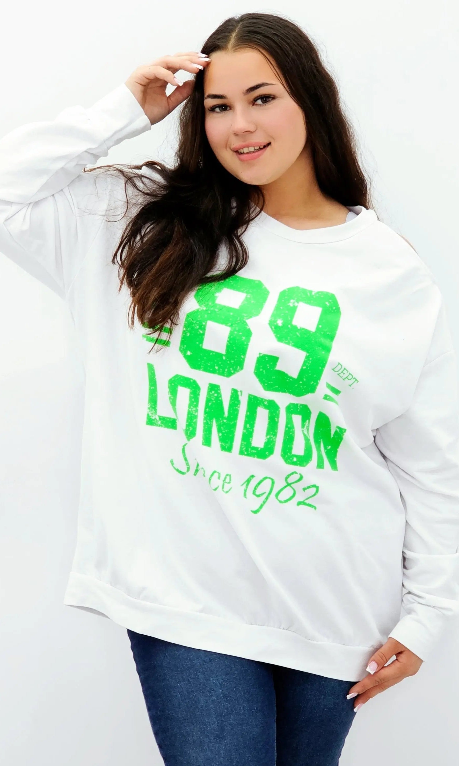 Bluza Damska z Nadrukiem Stylowa XL