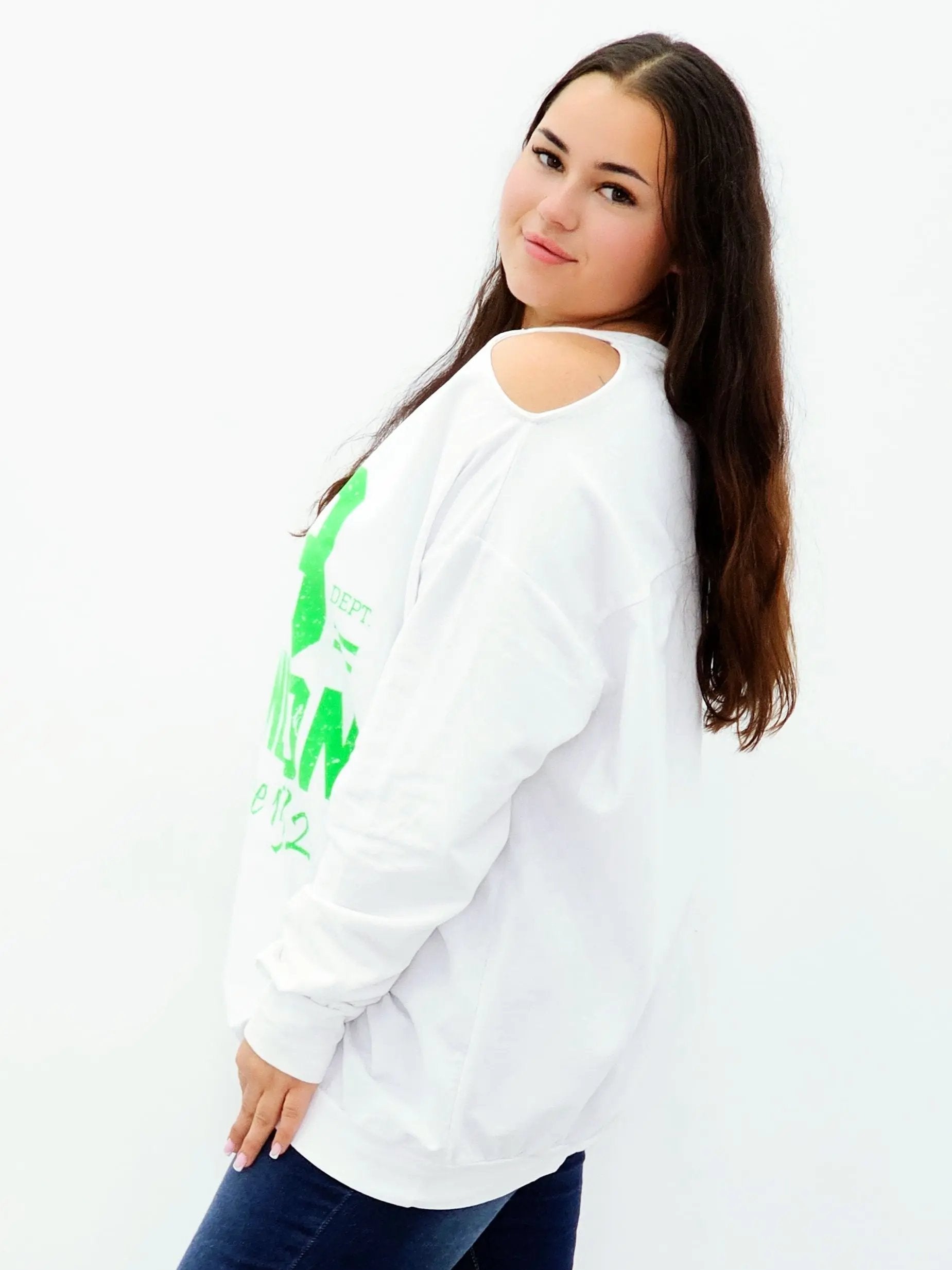 Bluza Damska z Nadrukiem Stylowa XL