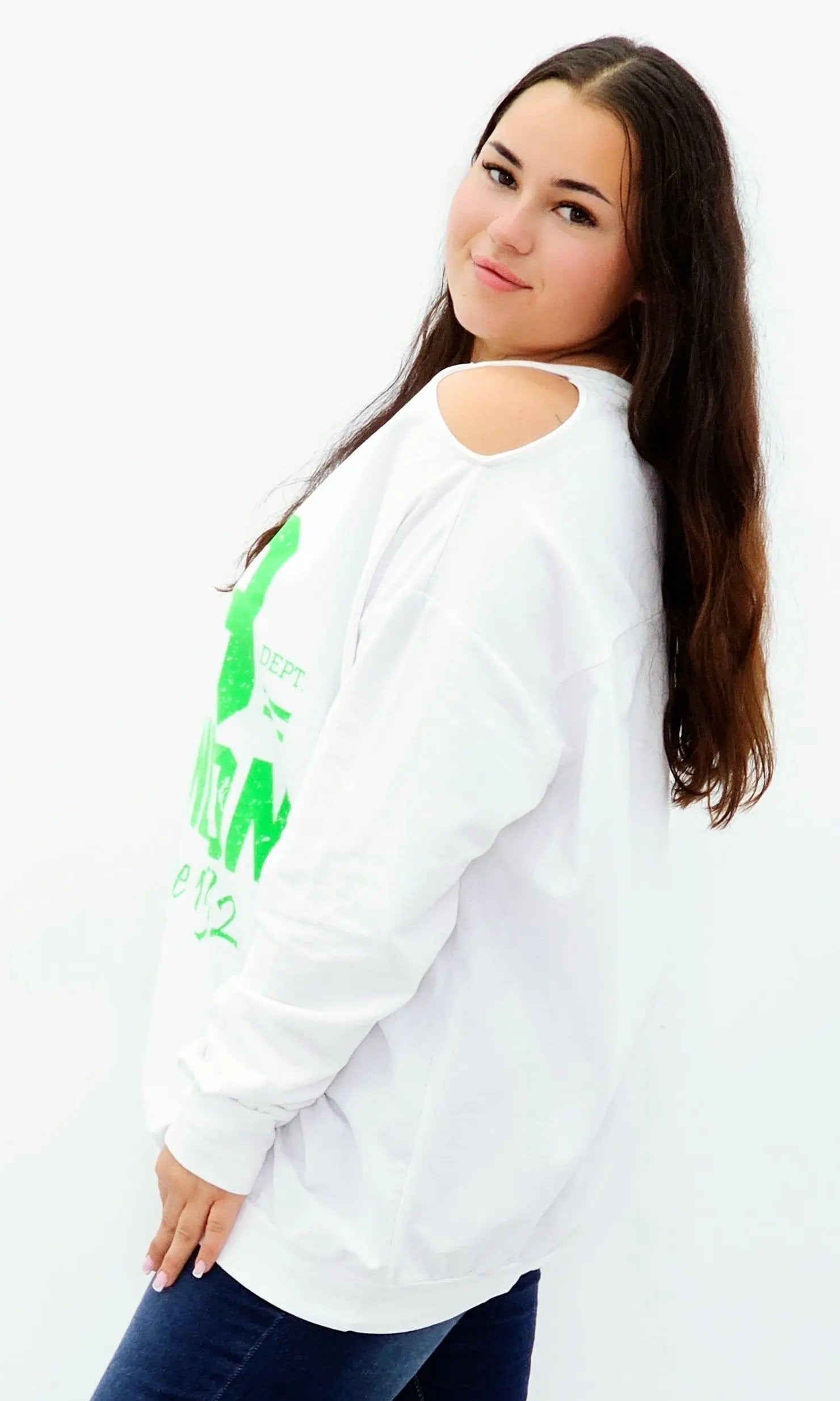 Bluza Damska z Nadrukiem Stylowa XL