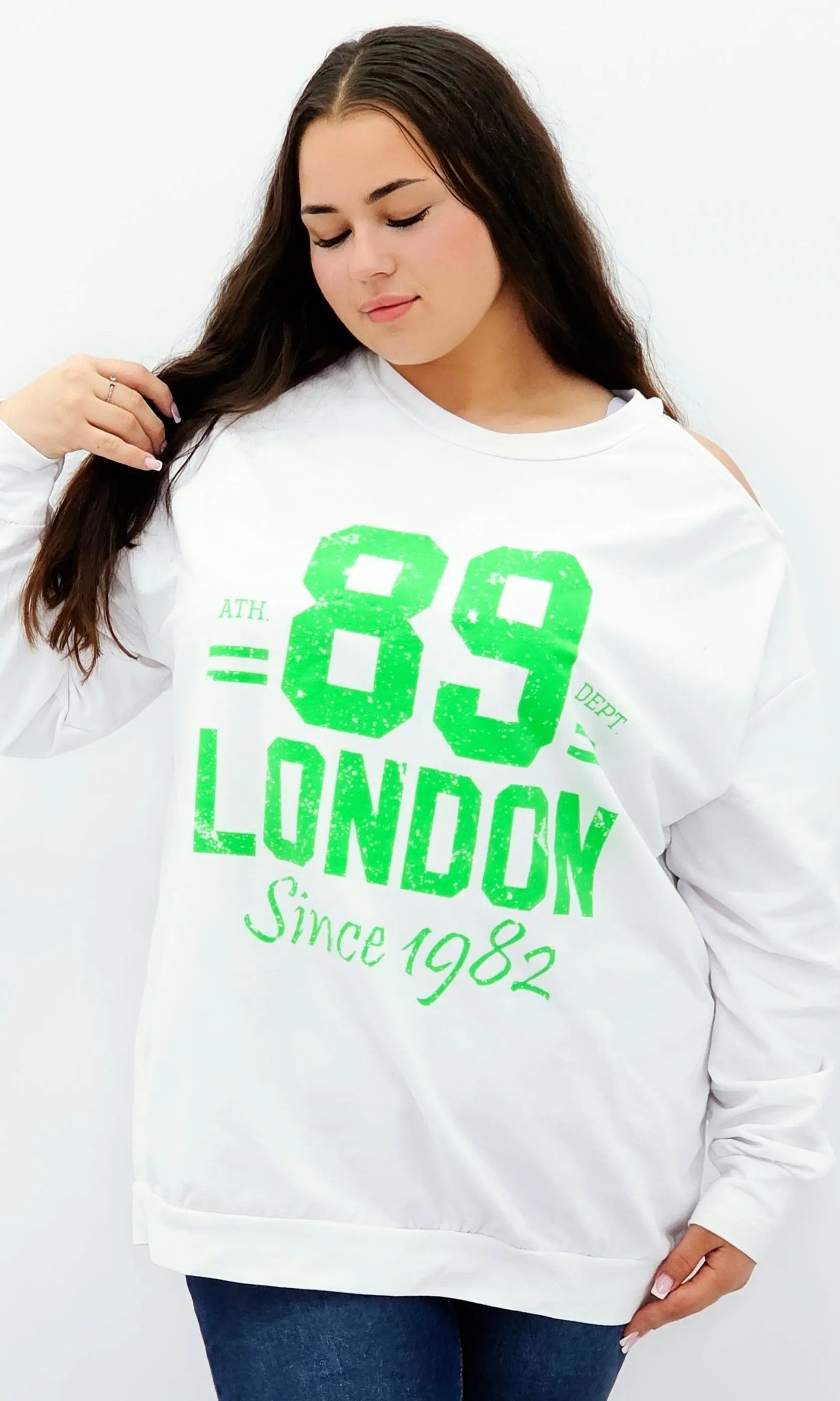 Bluza Damska z Nadrukiem Stylowa XL