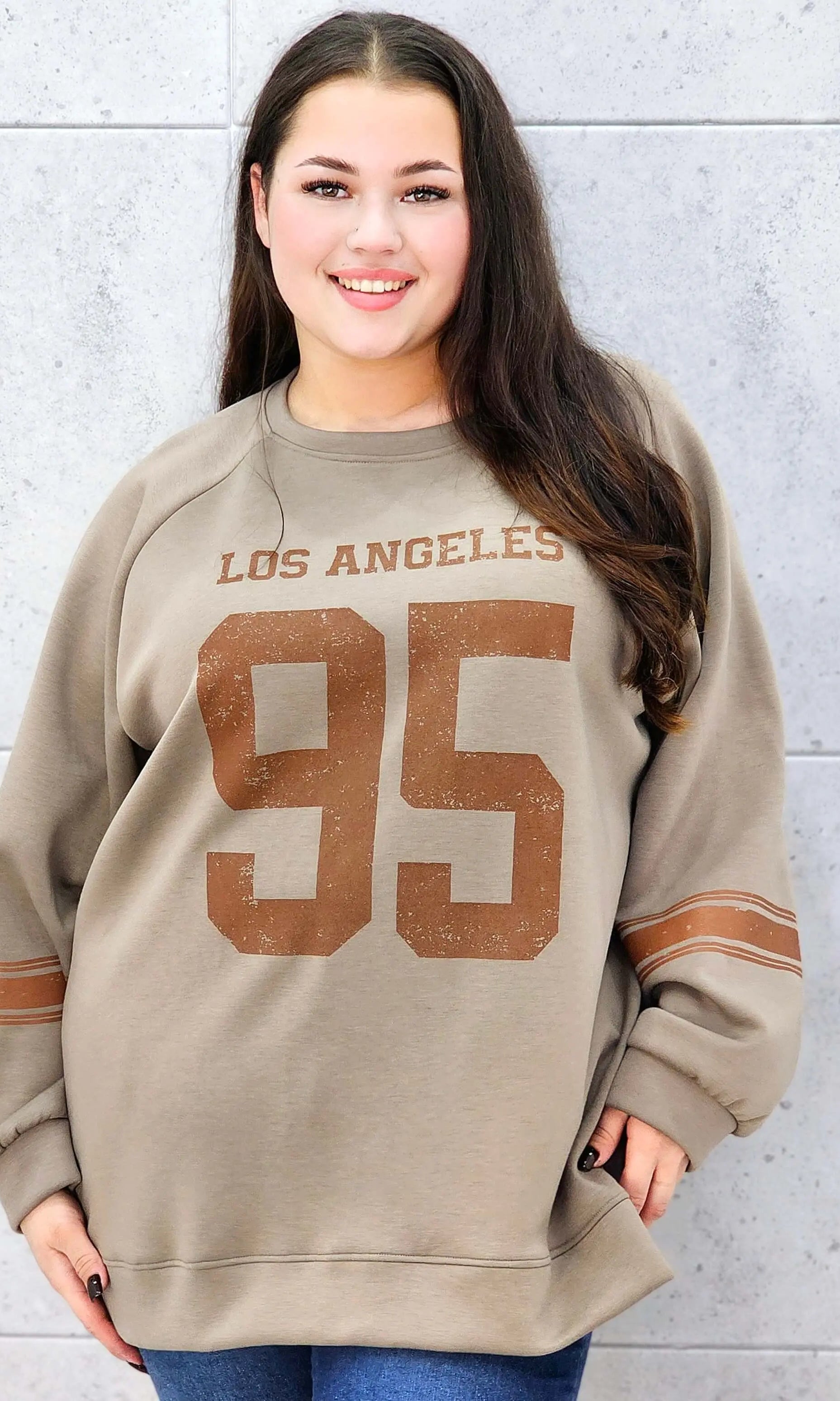 Bluza Plus Size oversize XXL Stylowa XL