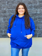 Bluza oversize z nadrukiem Stylowa XL