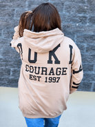 Bluza oversize z nadrukiem Stylowa XL