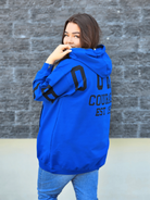 Bluza oversize z nadrukiem Stylowa XL