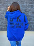 Bluza oversize z nadrukiem Stylowa XL