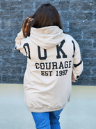 Bluza oversize z nadrukiem Stylowa XL