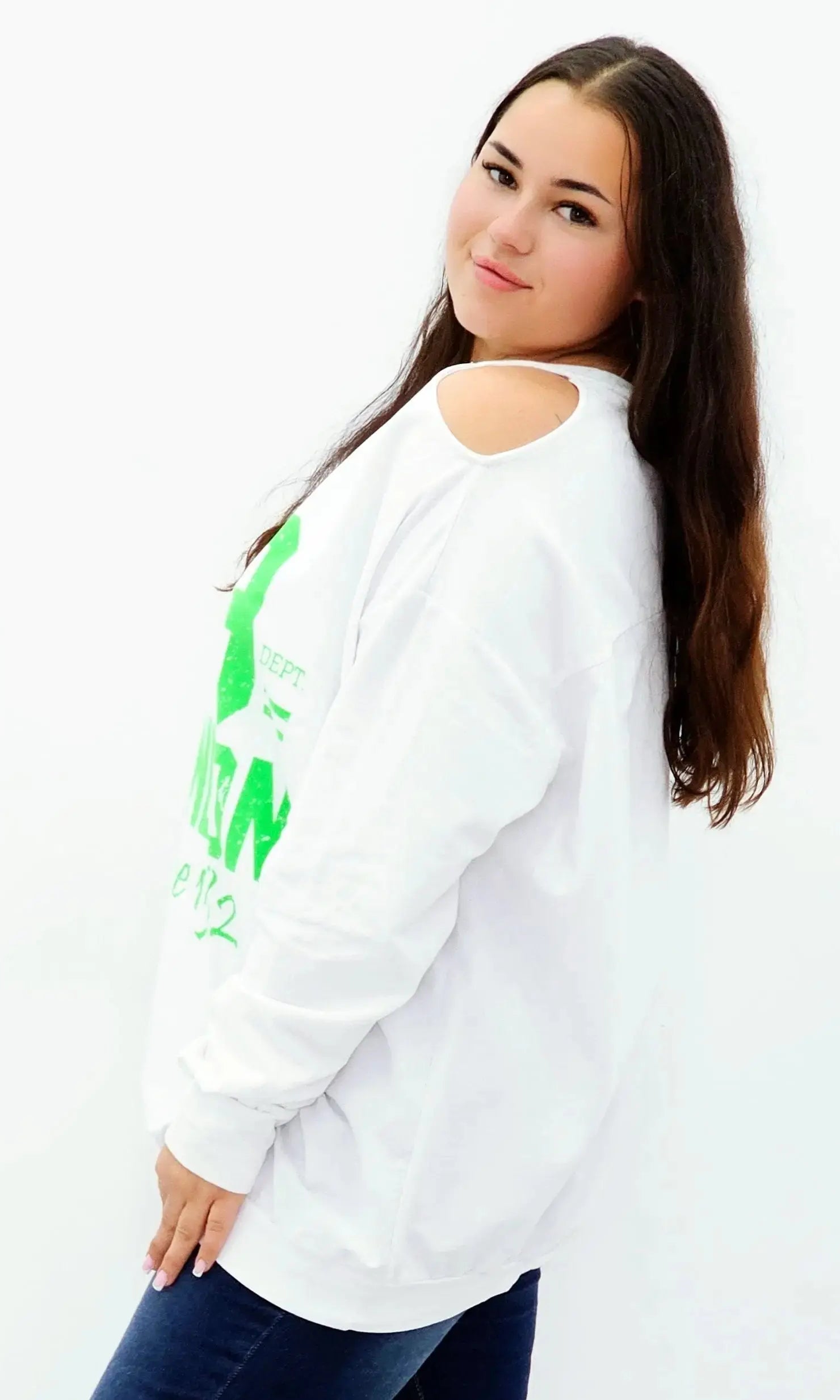 Bluza Damska z Nadrukiem Stylowa XL