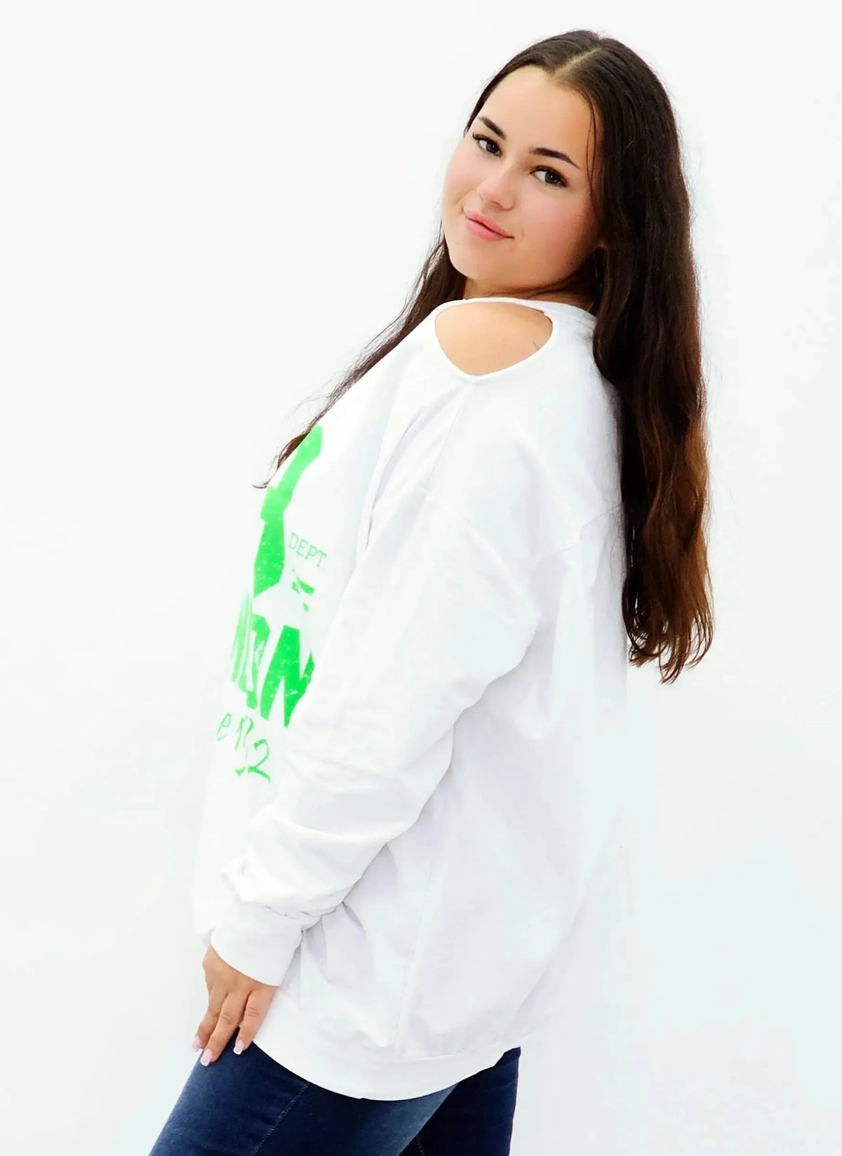 Bluza Damska z Nadrukiem Stylowa XL