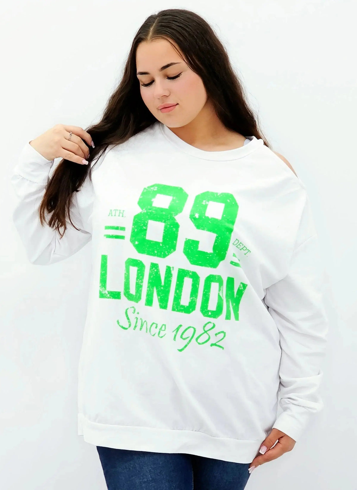 Bluza Damska z Nadrukiem Stylowa XL