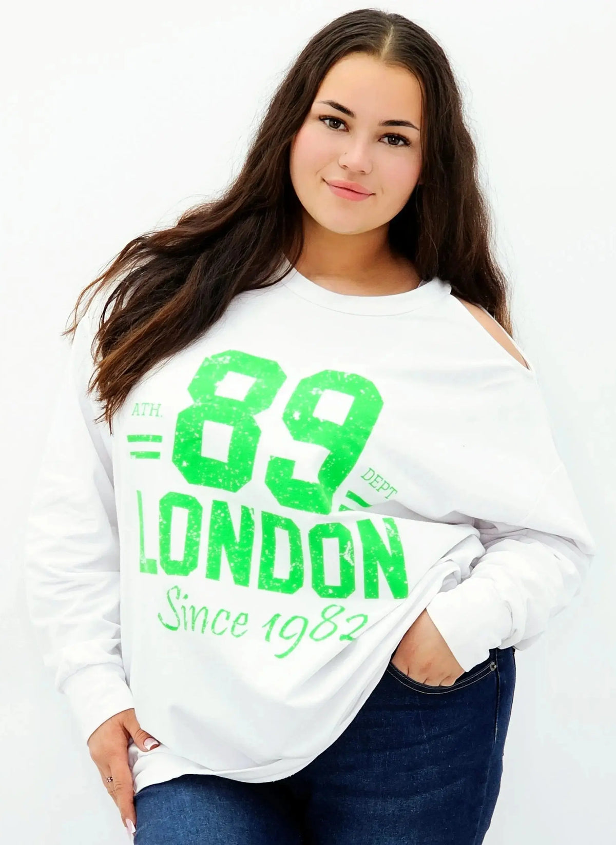 Bluza Damska z Nadrukiem Stylowa XL