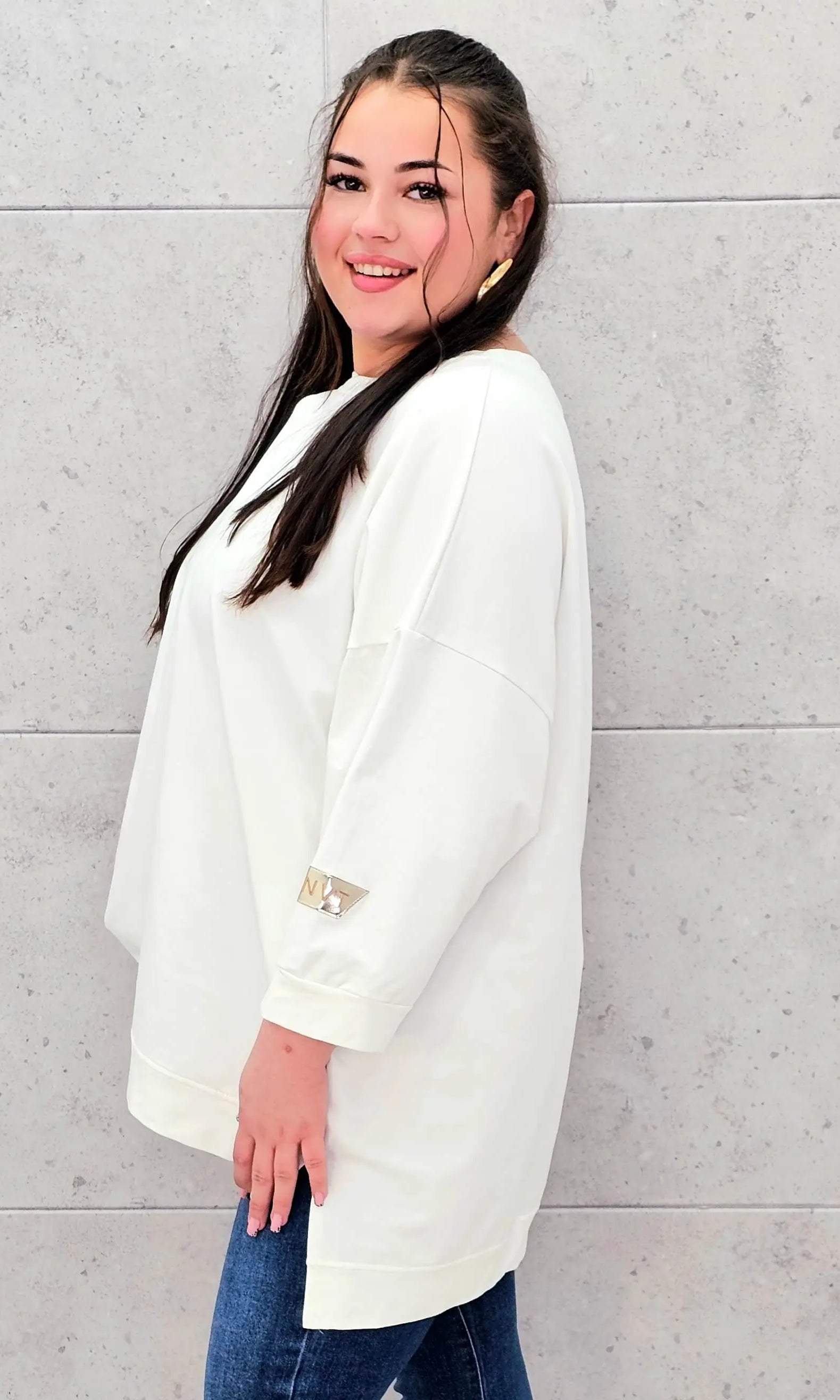 Bluza plus size oversize dla kobiet – wygodna bluza XXL idealna na każdy dzień Stylowa XL