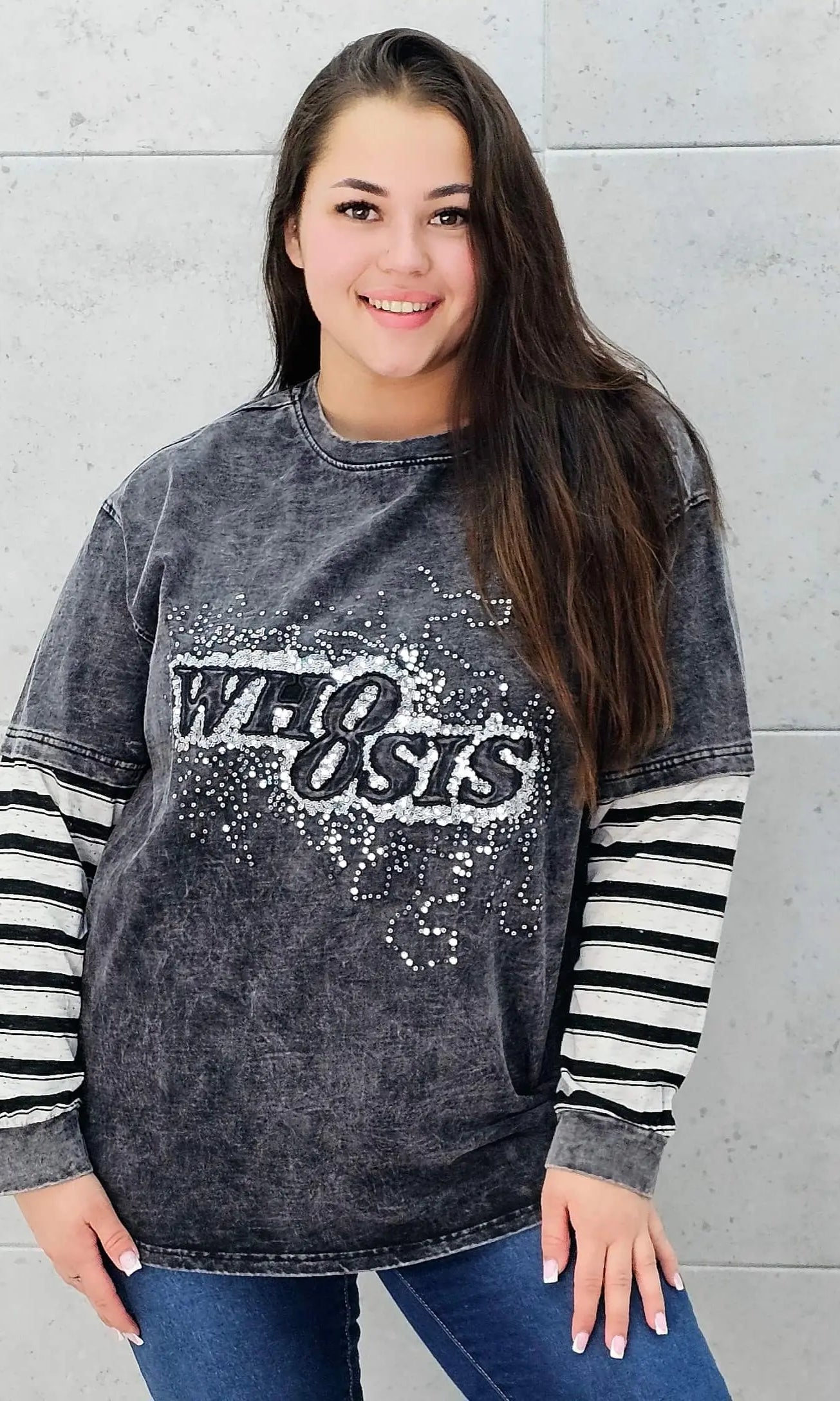 Bluza plus size w casualowym stylu – modna odzież XXL dla kobiet Stylowa XL