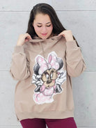 Bluza plus size z nadrukiem Minnie – modny oversize Stylowa XL