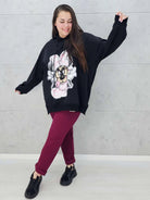 Bluza plus size z nadrukiem Minnie – modny oversize Stylowa XL