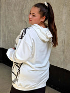 Bluza z abstrakcyjnym printem Stylowa XL