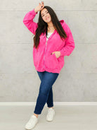 Bluza z efektem sprania z kapturem – moda dla kobiet plus size Stylowa XL