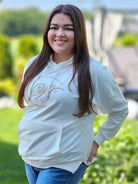 Bluza z haftowanym monogramem Stylowa XL