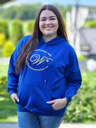 Bluza z haftowanym monogramem Stylowa XL