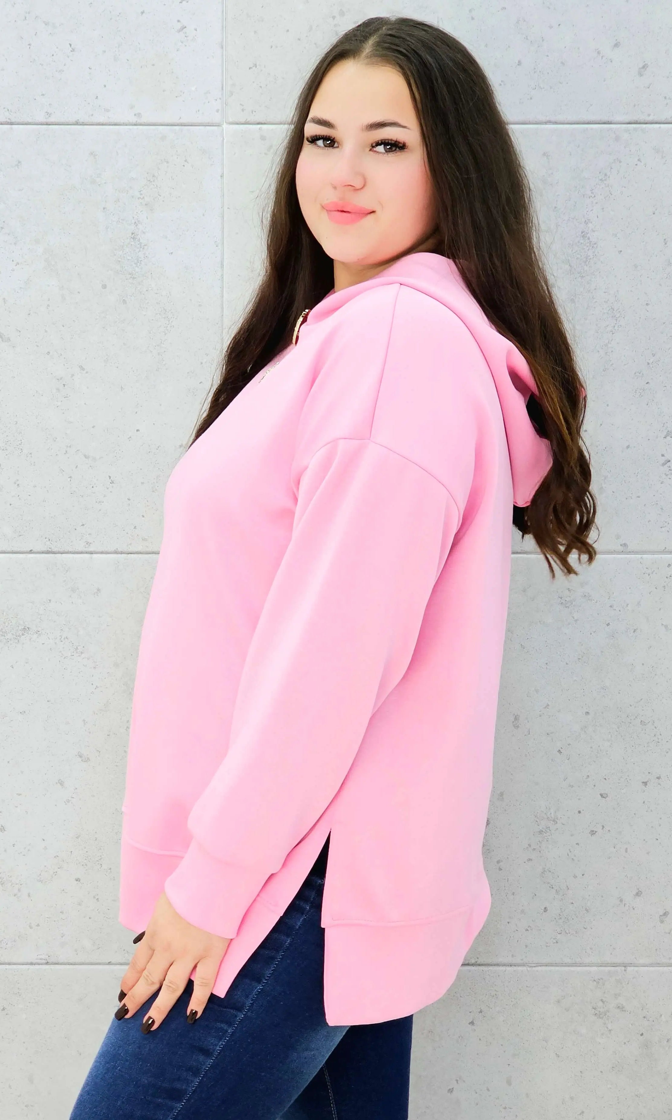 Bluza z kapturem o maślanej miękkości Stylowa XL