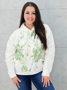 Bluza z kwiatowym nadrukiem Stylowa XL