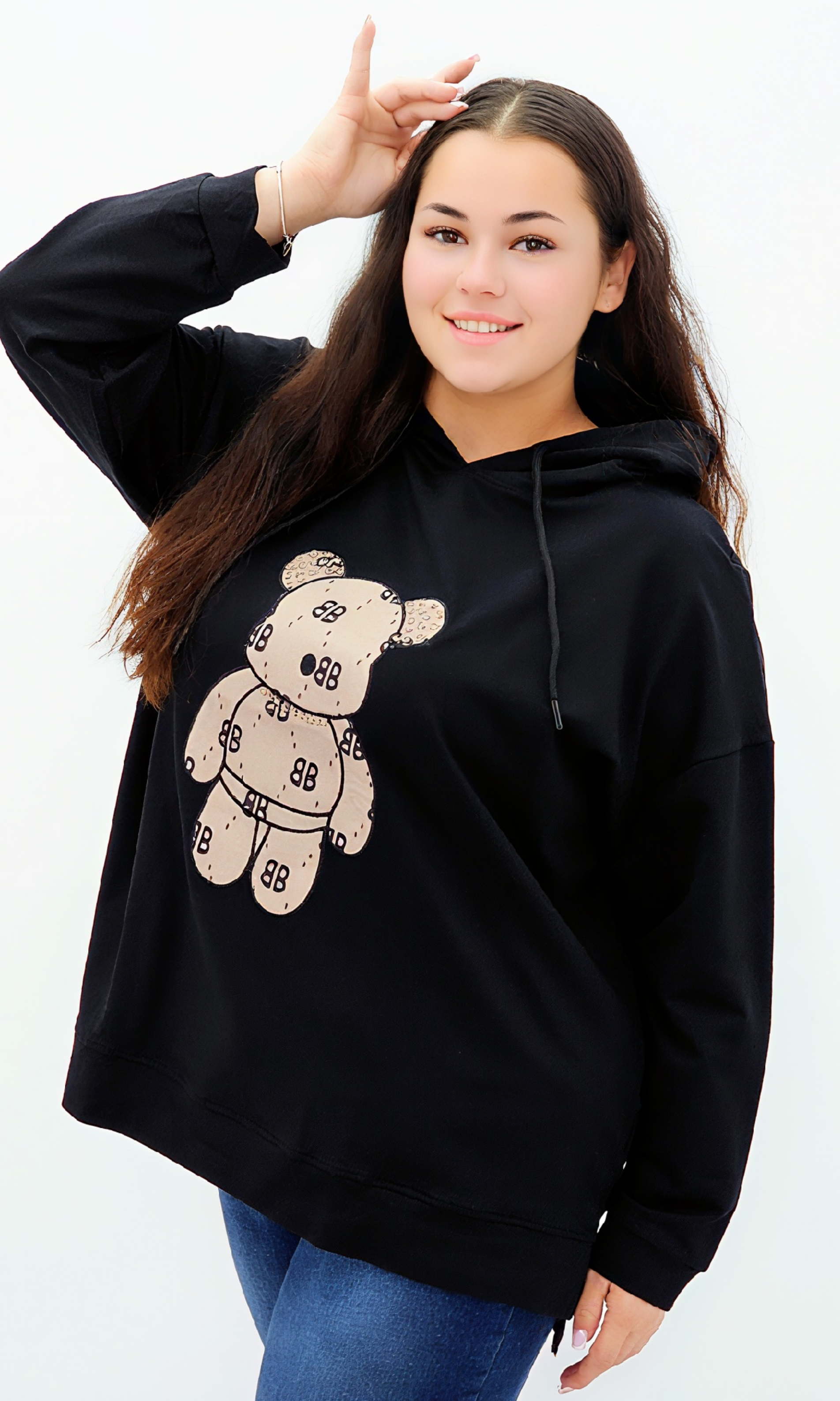 Bluza z misiem BB Stylowa XL