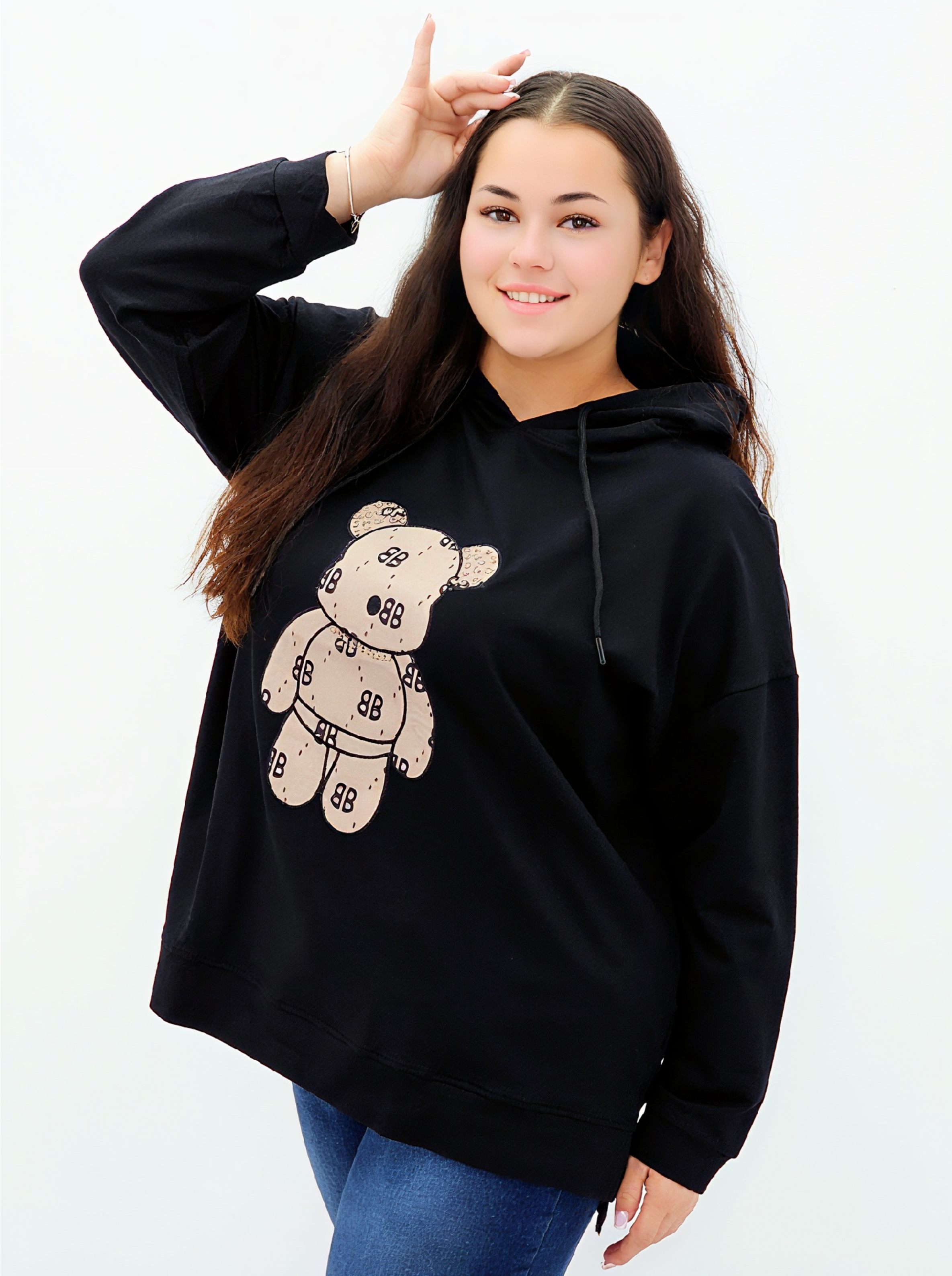 Bluza z misiem BB Stylowa XL