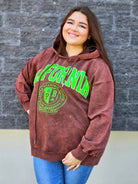 Bluza z napisem CALIFORNIA Stylowa XL