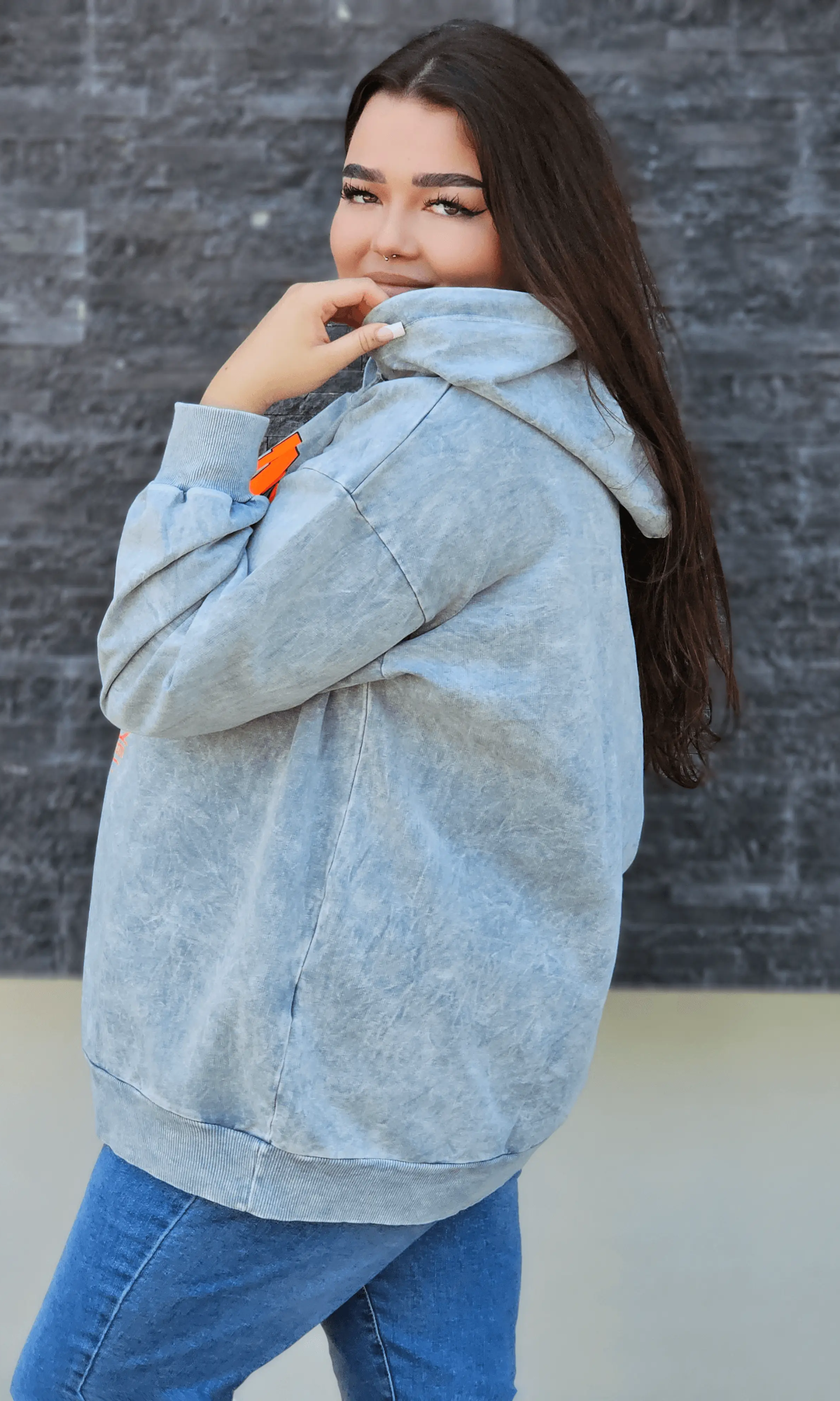 Bluza z napisem CALIFORNIA Stylowa XL