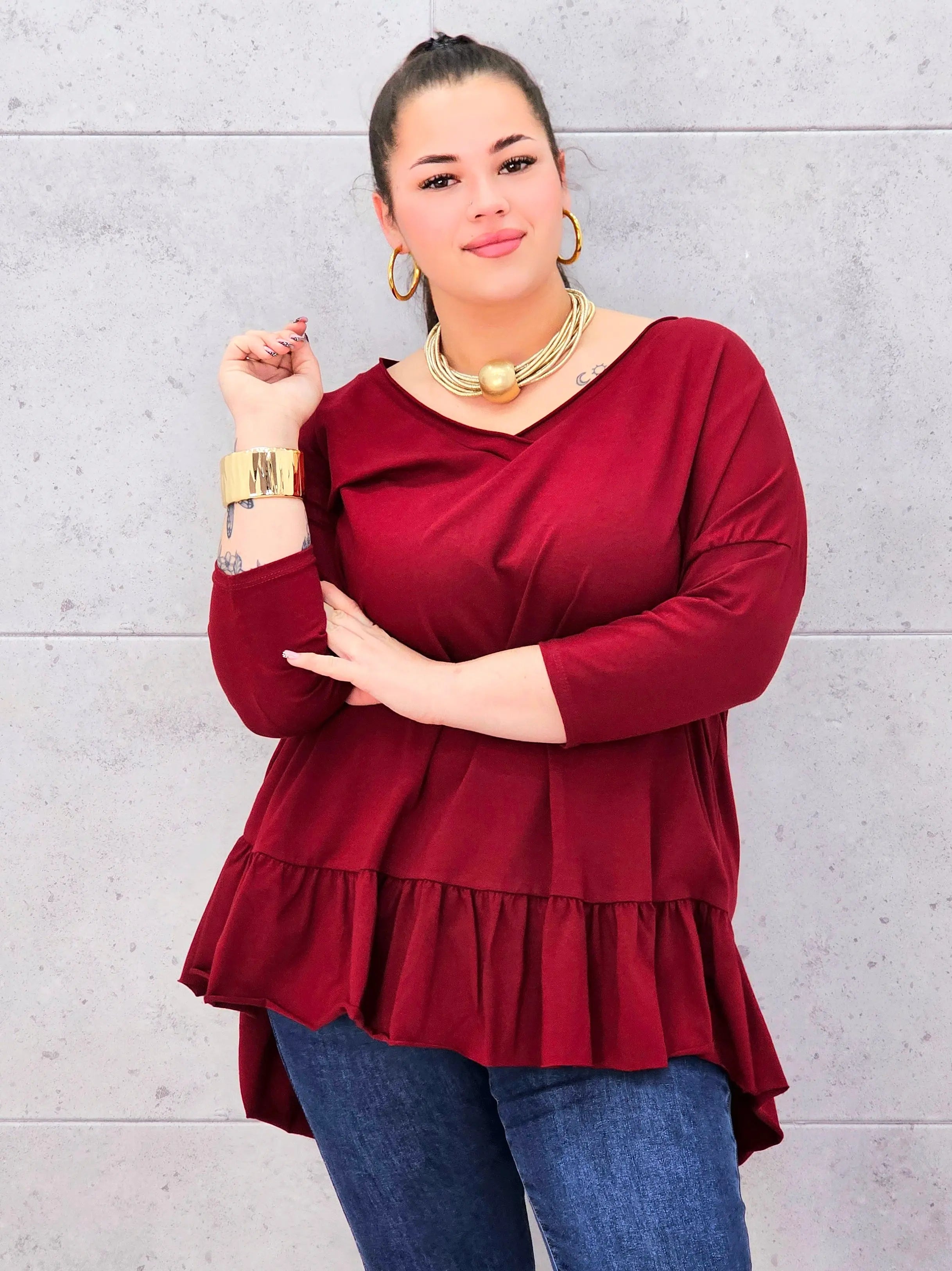 Bluzka Damska Plus Size StylowaXL – Elegancja i Komfort dla Kobiet XXL Stylowa XL