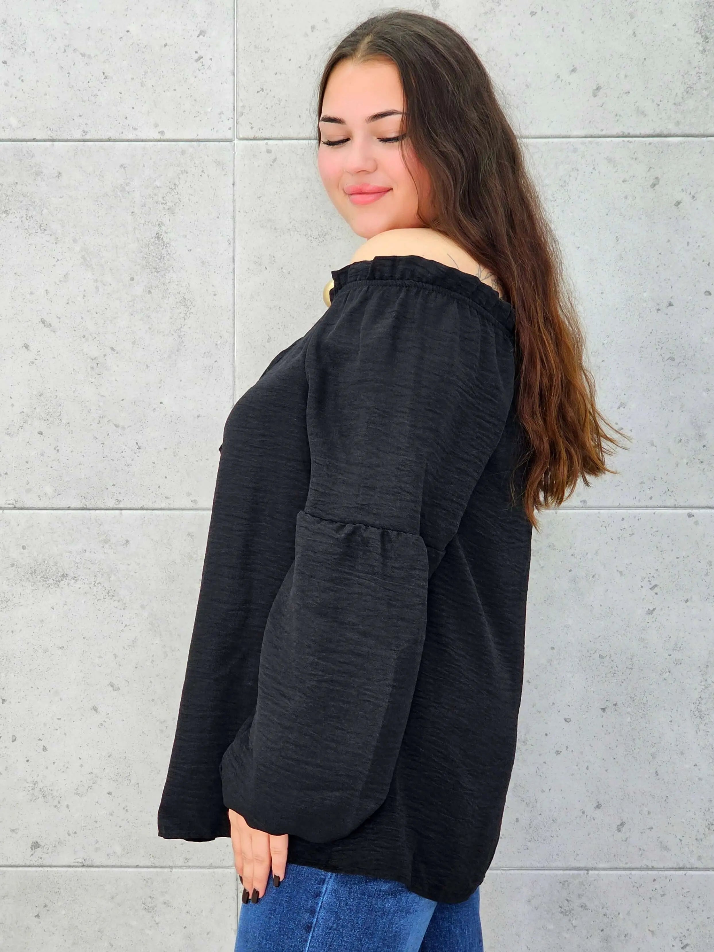 Bluzka hiszpanka plus size StylowaXL – kobiecy fason w wielu kolorach - Stylowa XL