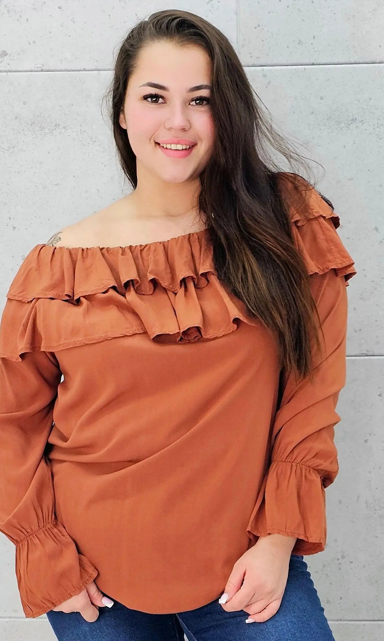 Bluzka hiszpanka, super model. Stylowa XL