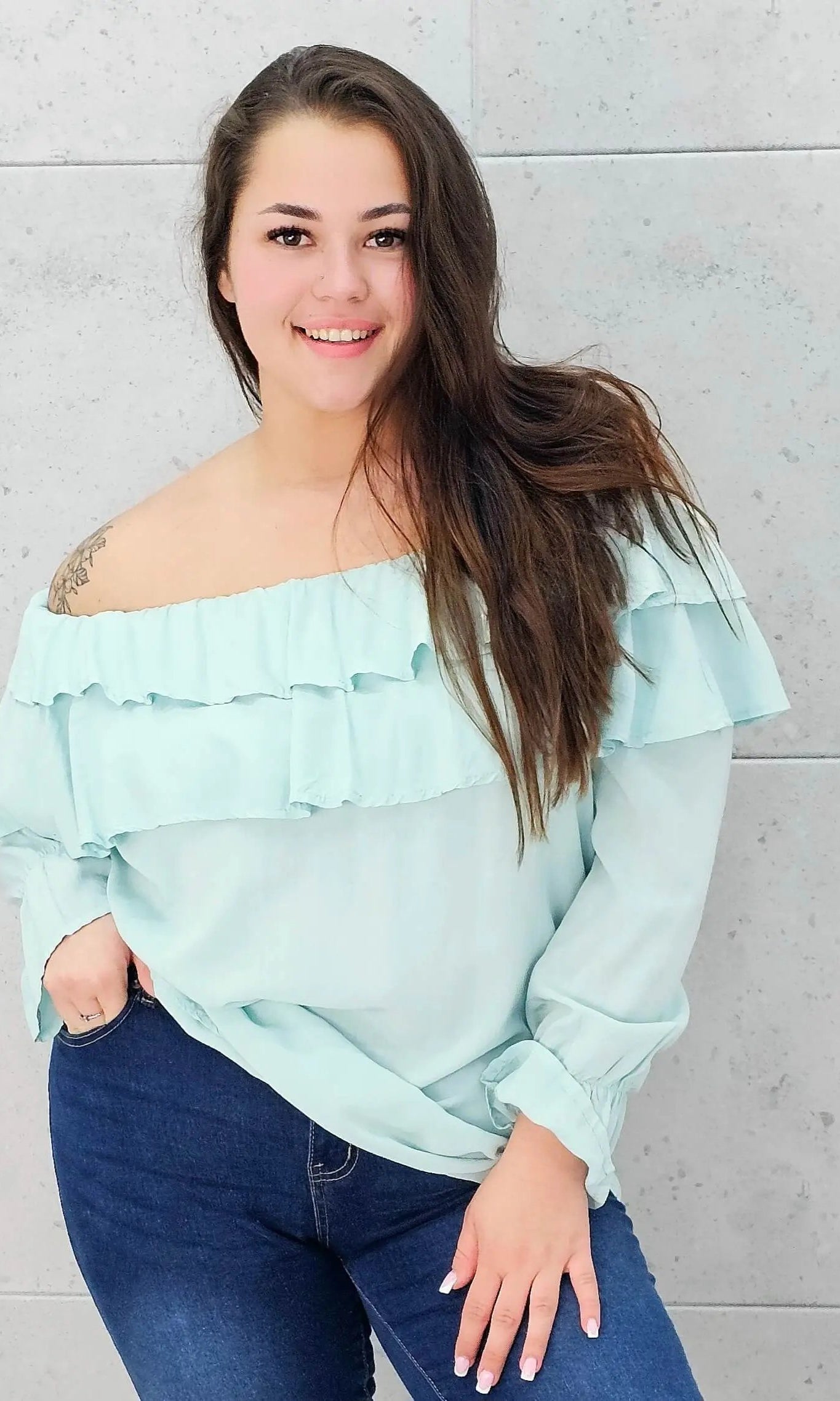 Bluzka hiszpanka, super model. Stylowa XL